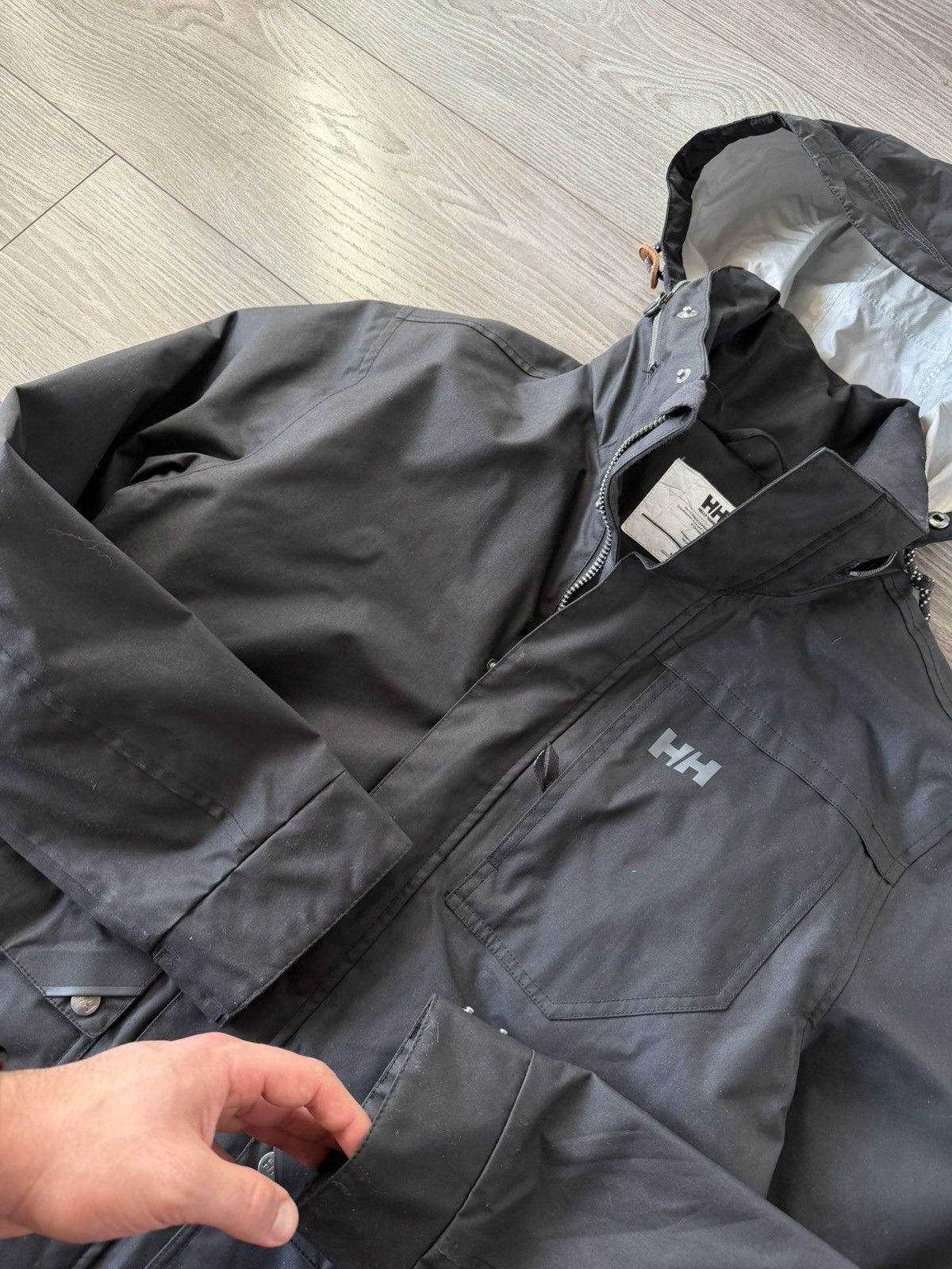 Helly Hansen ‼️Pro Helly Hansen Waterproof Kill Cord ,Cuffs Tech Jacket‼️ Size US M / EU 48-50 / 2 - 9 Thumbnail
