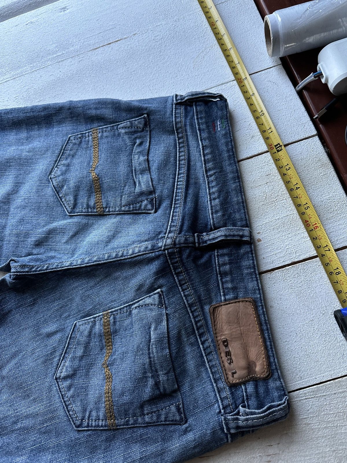 Diesel 🚨Gothic Diesel Regular Slim relax Flared Jeans Womens Size 30" / US 8 / IT 44 - 11 Thumbnail