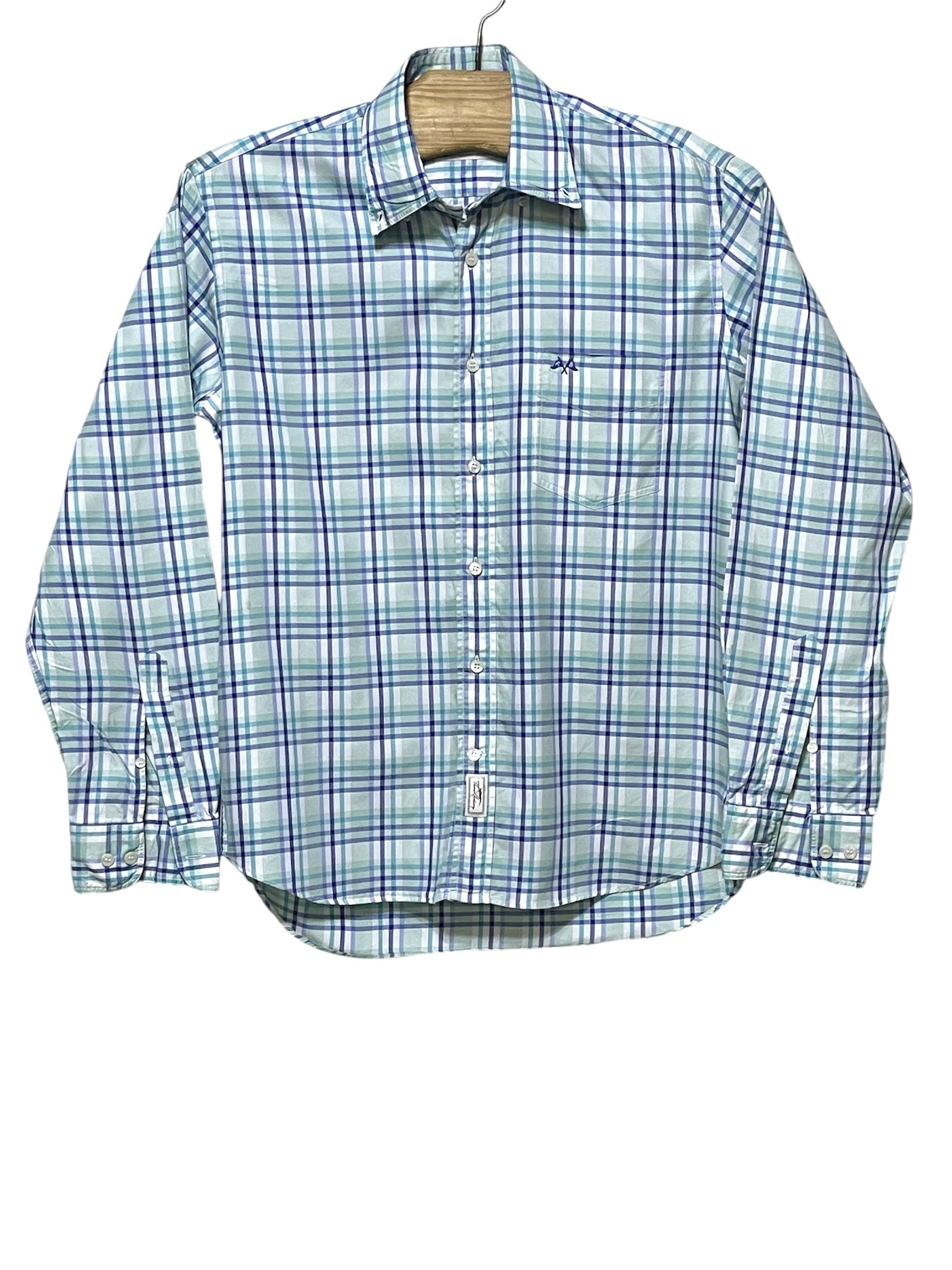 Burberry 🔥 vintage shirt TB Burberry london size M novacheck rare Size US M / EU 48-50 / 2 - 1 Thumbnail