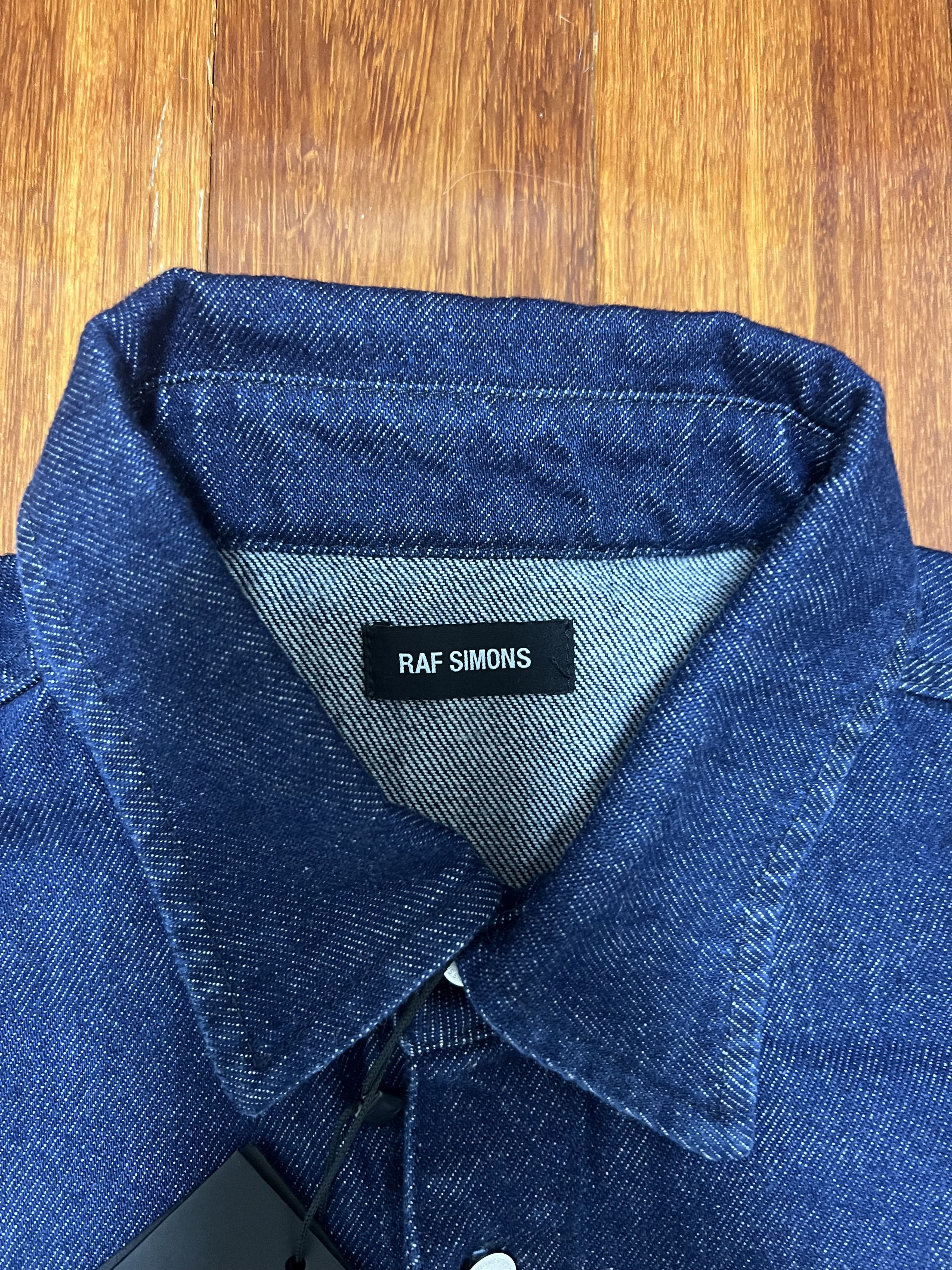 Raf Simons 💚 AW21 Raf Simons Straight Fit Denim Shirt Medium NEW Size US M / EU 48-50 / 2 - 4 Thumbnail