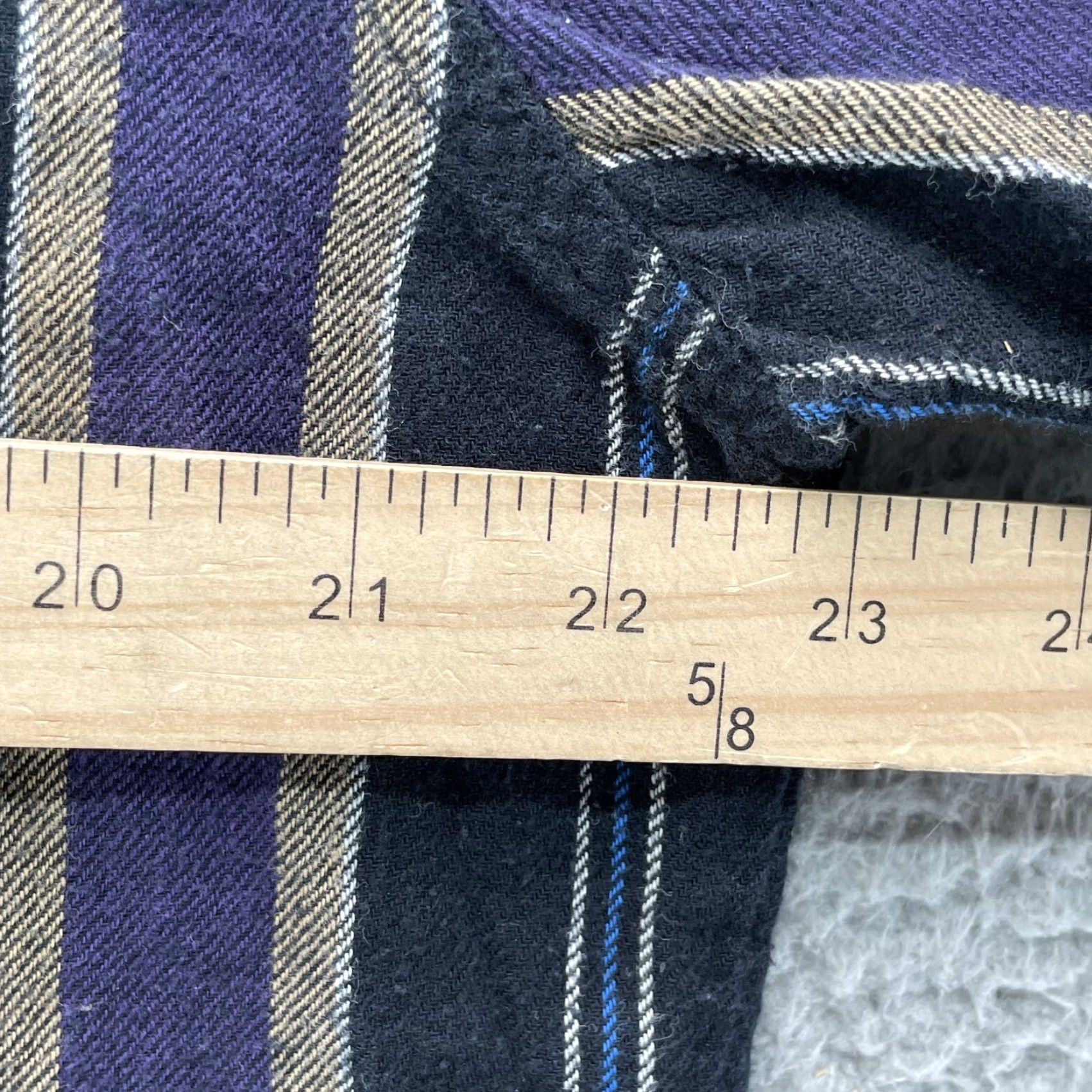 Wrangler VINTAGE Wrangler Western Shirt Men's XL Purple Stripe Pearl Snap Workwear Cowboy Shirt Size US XL / EU 56 / 4 - 6 Thumbnail
