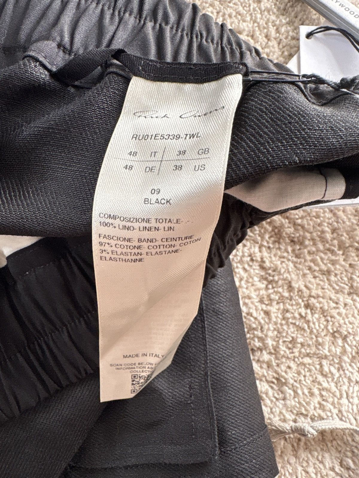 Rick Owens Rick Owens twill cargobelas Size US 28 / EU 44 - 7 Thumbnail