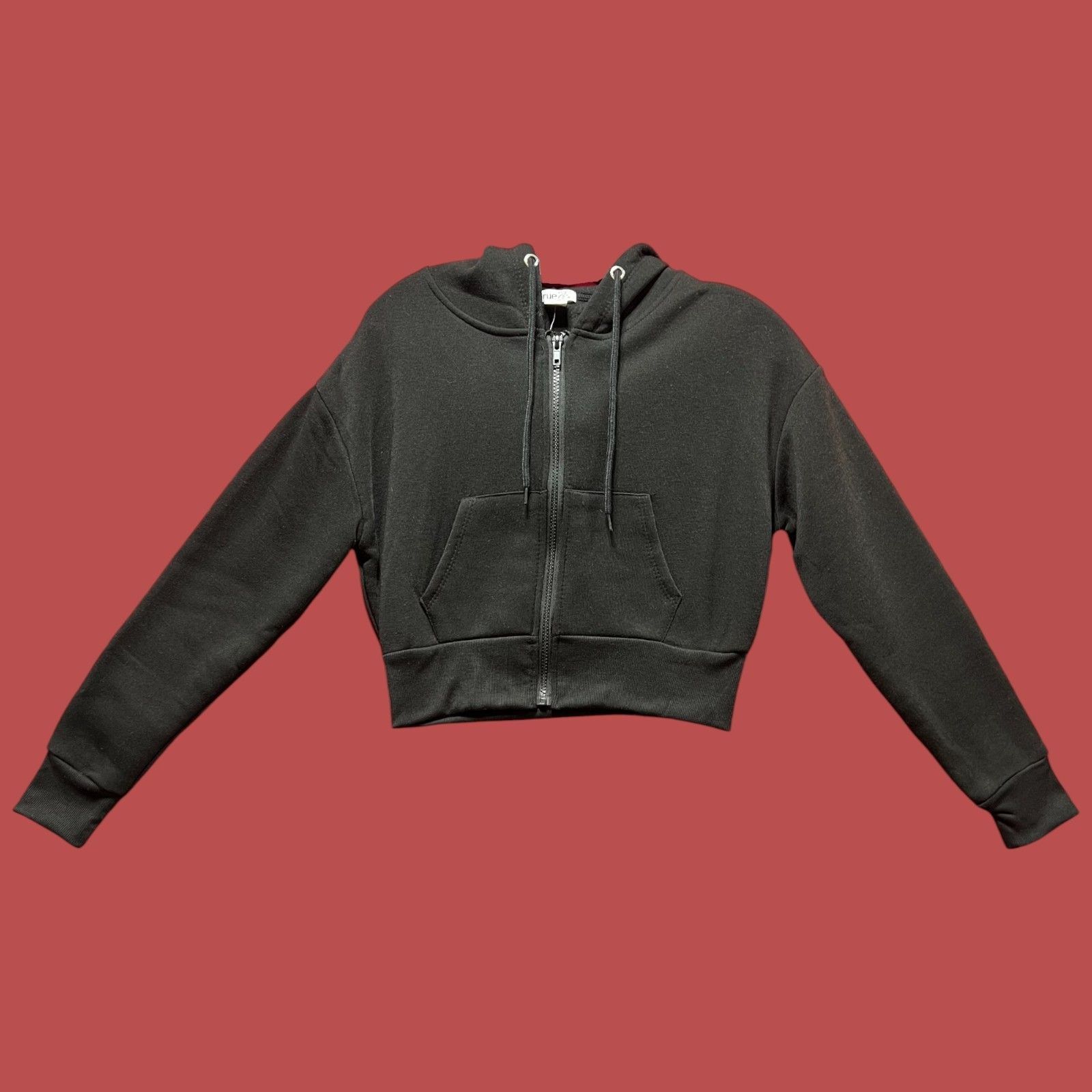 rue21 Rue 21 - Women's Long Sleeve Hooded Sweatshirt - Black - Sma Size S / US 4 / IT 40 - 1 Thumbnail