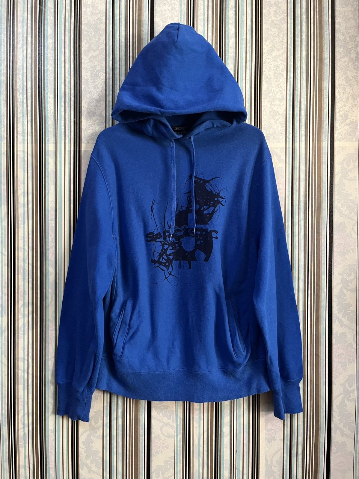 Japanese Brand 2000s SARCASTIC graphics arts #H1 Size US M / EU 48-50 / 2 - 2 Thumbnail