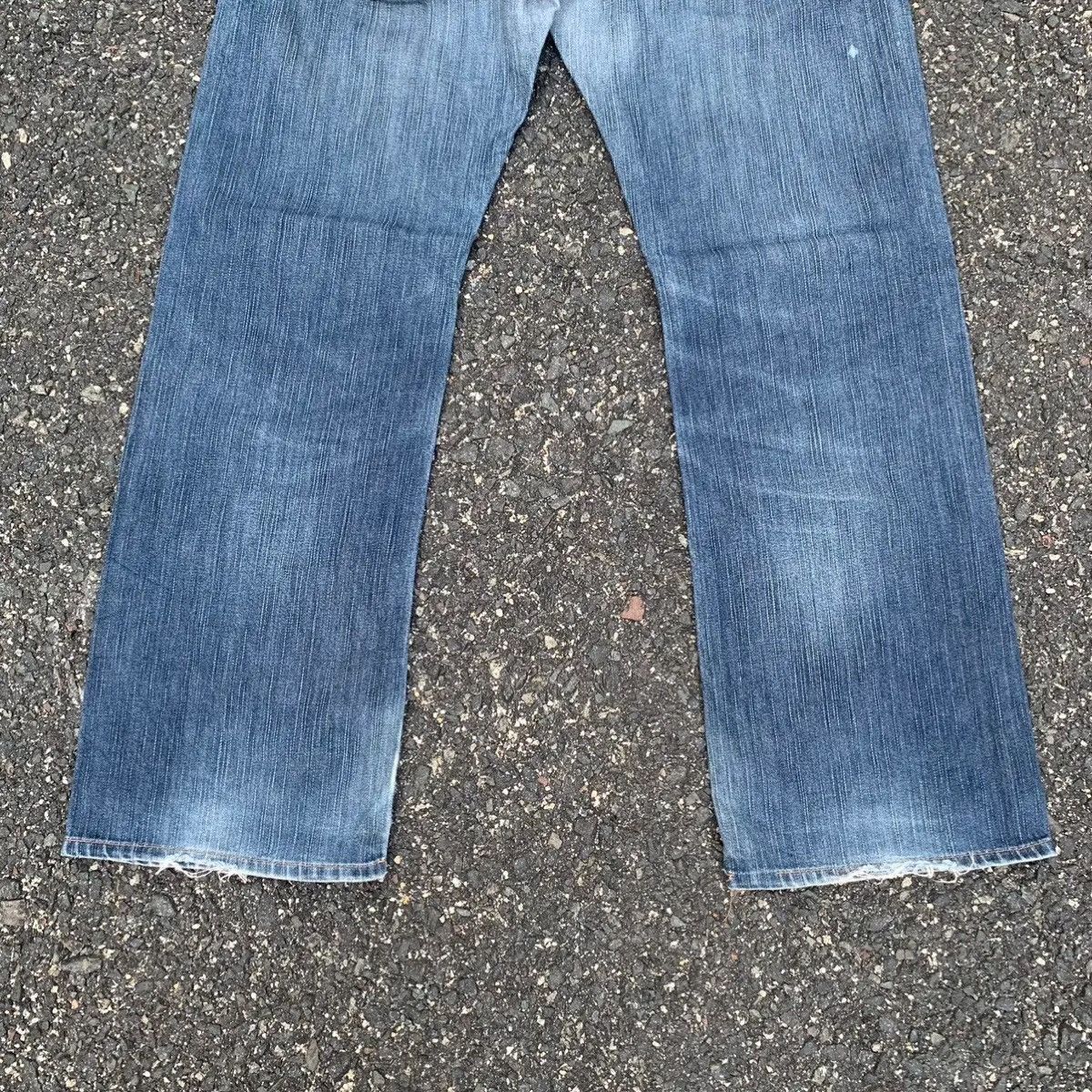 Self Edge 💥 REDLINE 💥 Japanese Jeans Cinch Back Selvedge Faded Pants Size US 32 / EU 48 - 11 Thumbnail