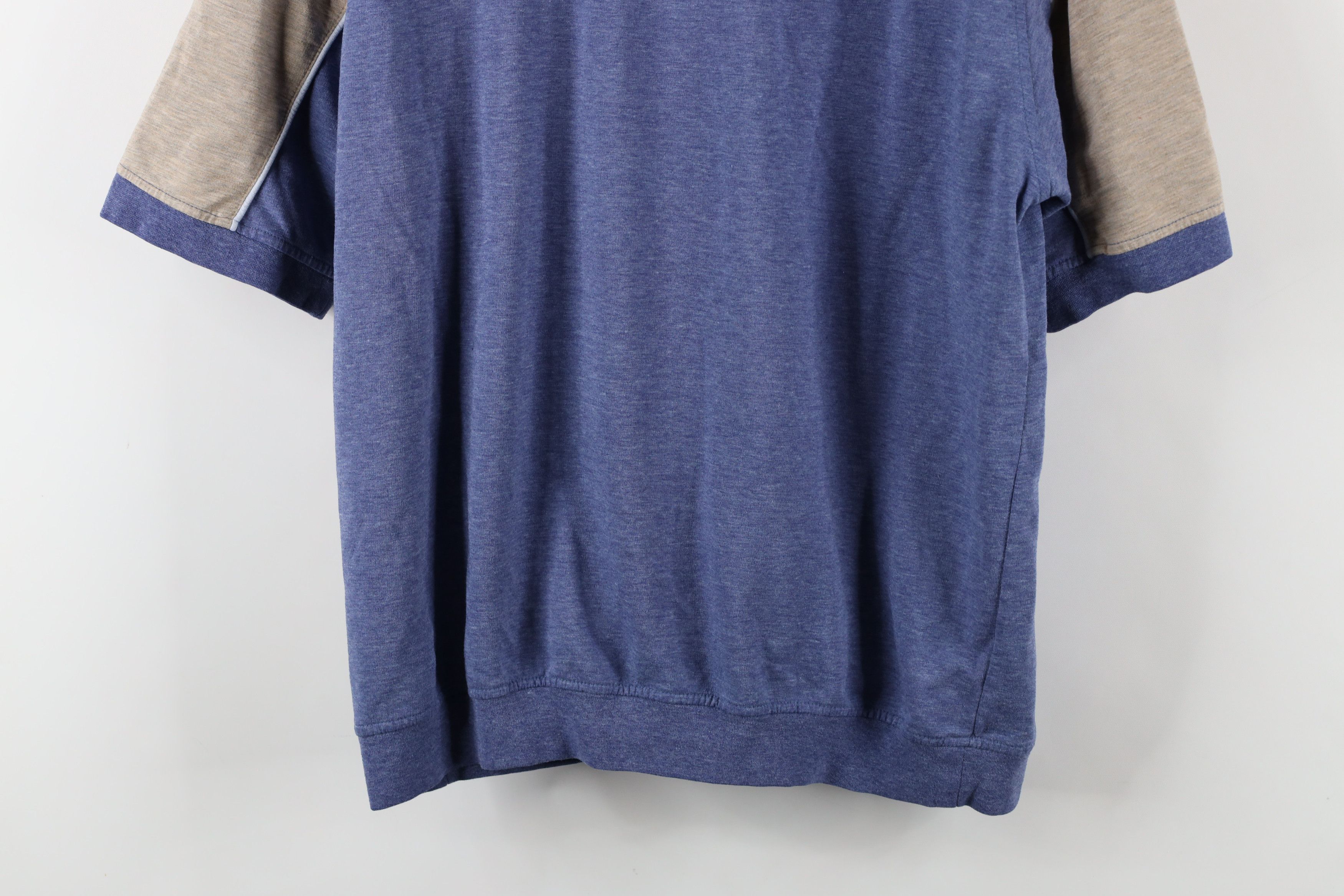 Vintage Vintage 90s Streetwear Block Collared Pullover Polo Shirt Size US L / EU 52-54 / 3 - 11 Thumbnail