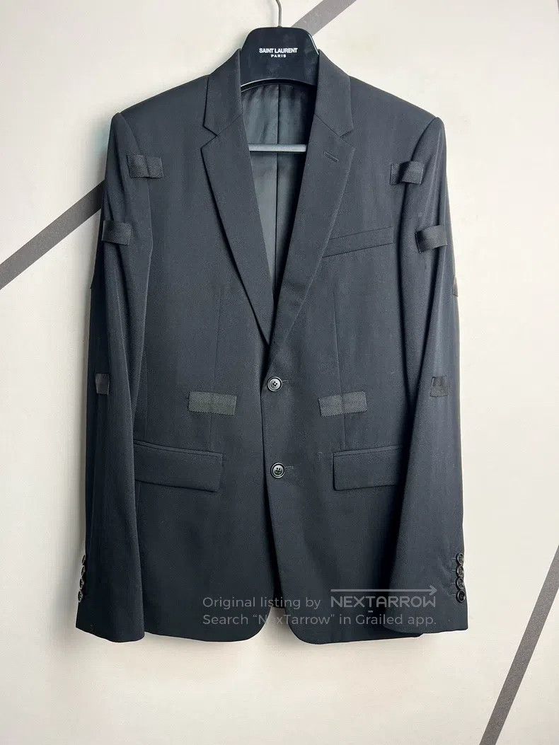 Dior Dior Black Patch Wool Suit Size US XS / EU 42 / 0 - 1 Thumbnail