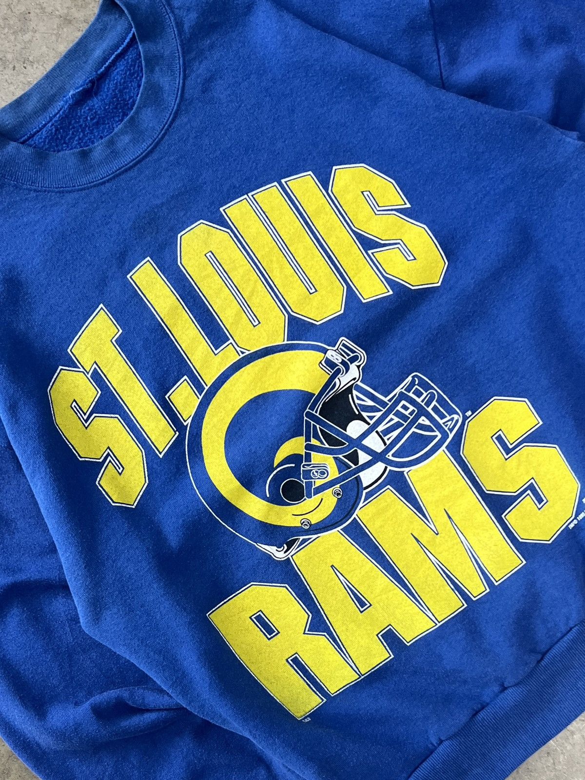 NFL Vintage 1995 NFL St. Louis Rams Crewneck Large Size US L / EU 52-54 / 3 - 1 Thumbnail