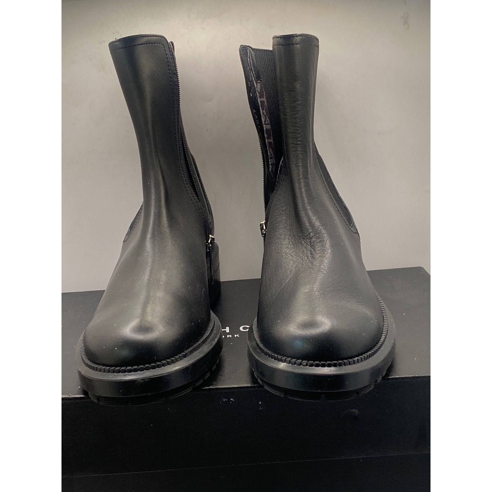 Aquatalia Aquatalia Boots Women 7, Lauda Black Leather Size US 7 / IT 37 - 2 Thumbnail
