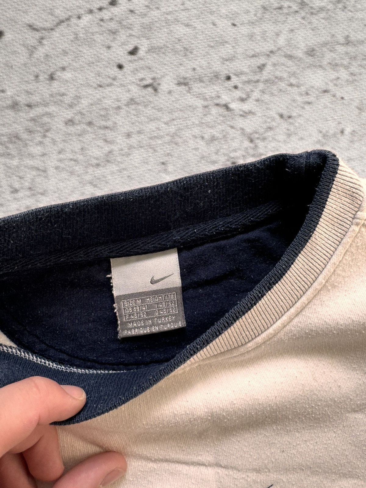 Nike × Vintage NIKE VINTAGE CENTER LOGO OVERSIZE BOXY SWEATSHIRT Size US M / EU 48-50 / 2 - 6 Thumbnail