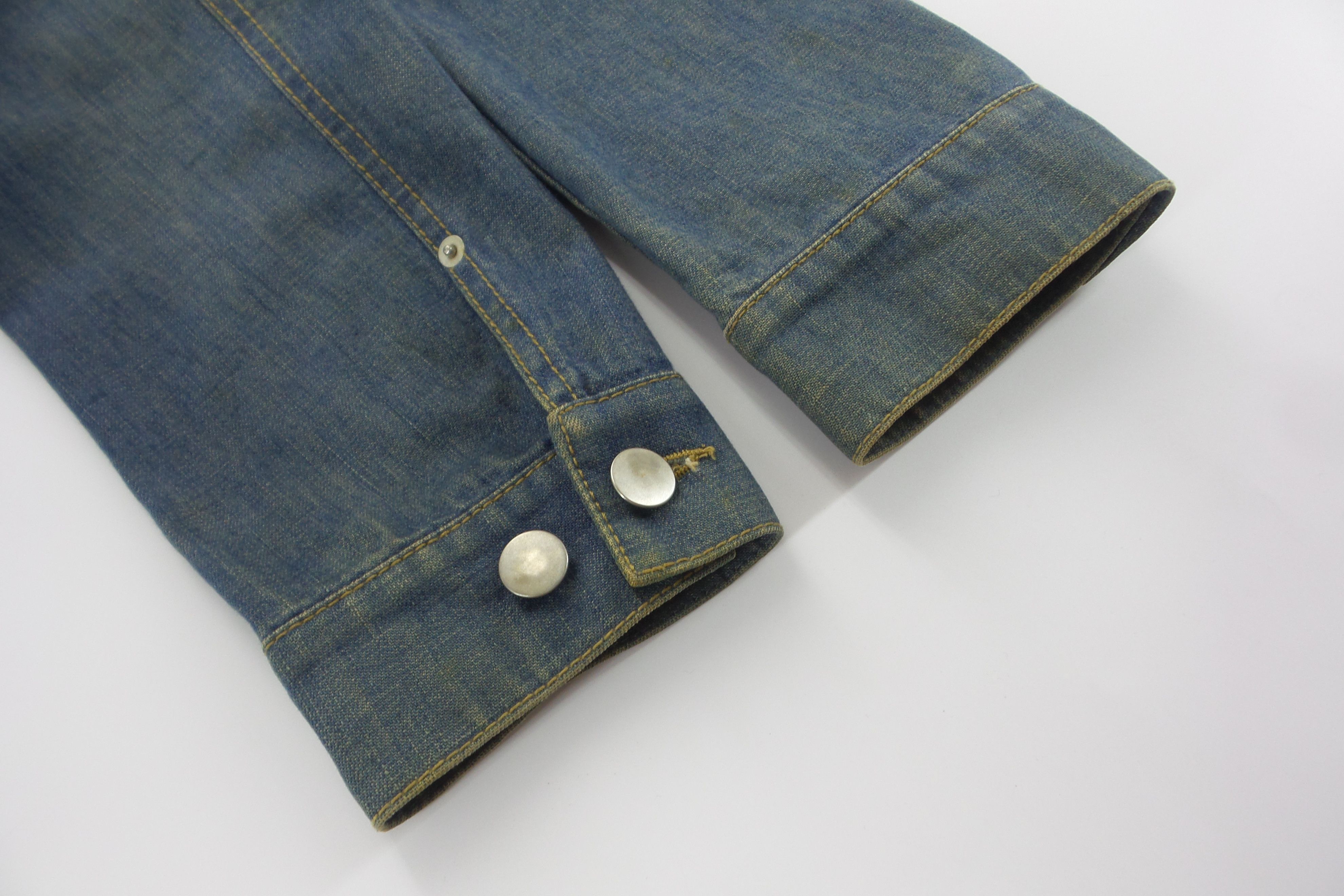 Viktor & Rolf Viktor & Rolf 'Monsieur' Western Design Denim Jackets Size XL / US 12-14 / IT 48-50 - 12 Thumbnail