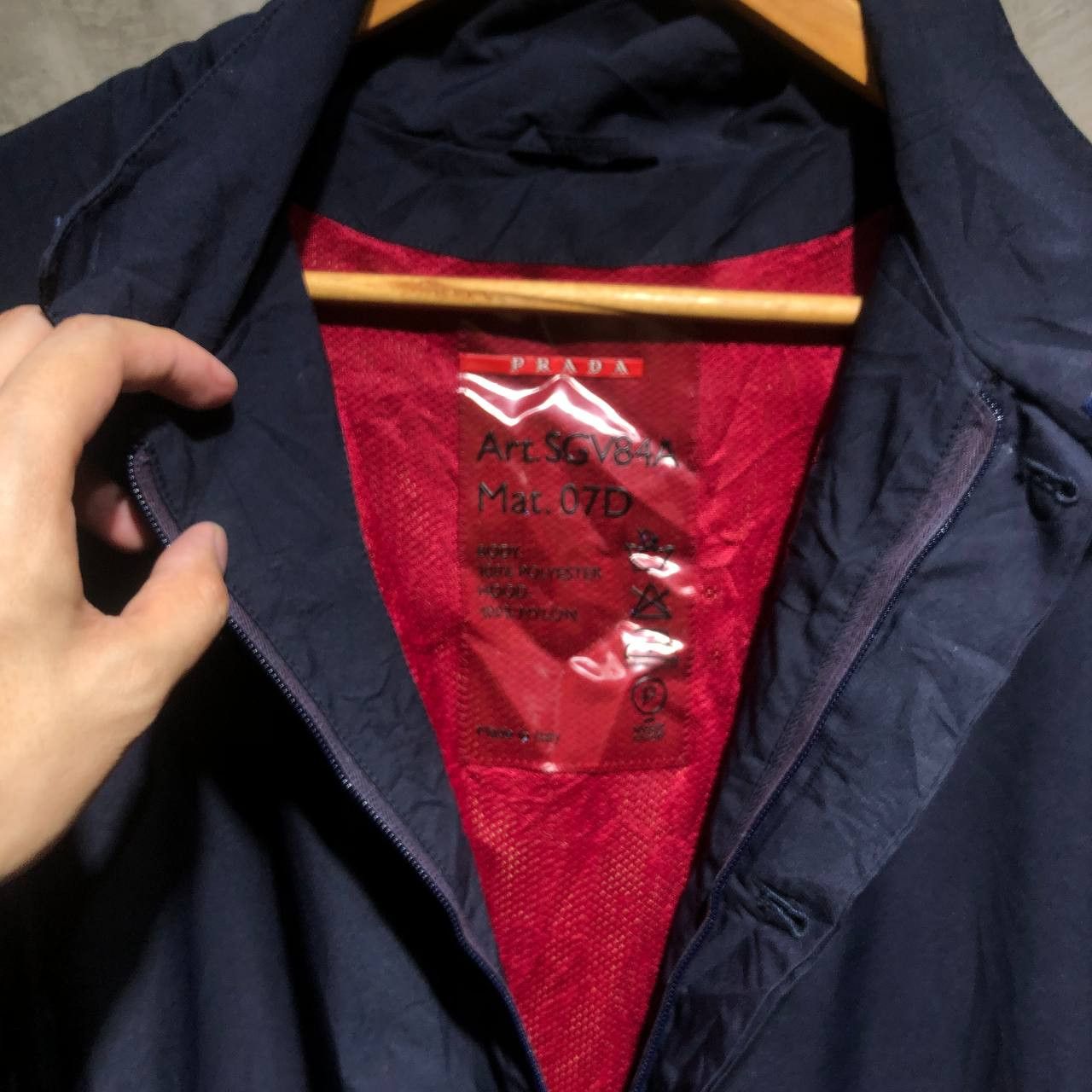 Prada Prada Nylon Goretex zip up jacket Size US L / EU 52-54 / 3 - 12 Thumbnail