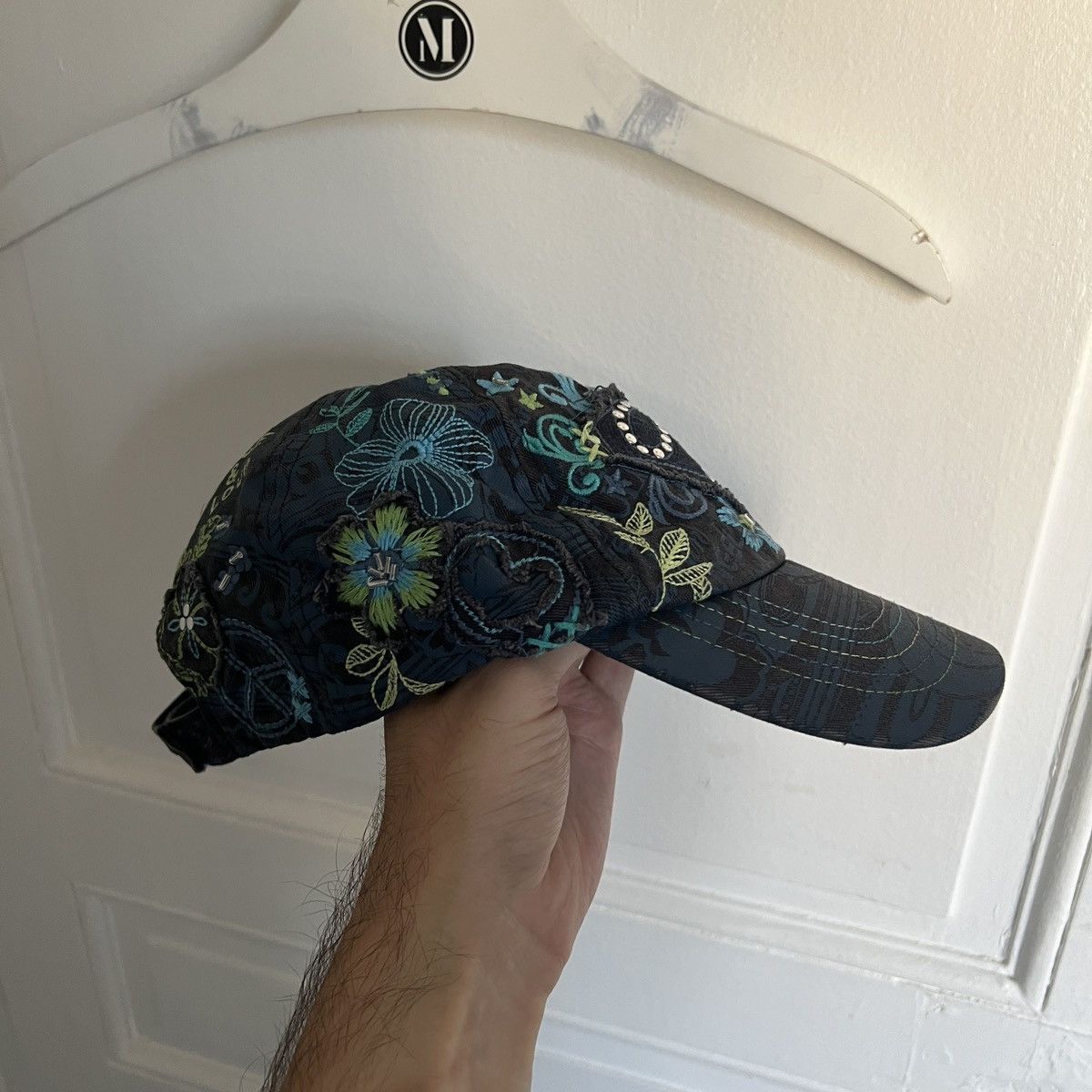 Japanese Brand × Vintage Y2K Cap Hat Snapback Trucker ed hardy style Hawaii 2000s Size ONE SIZE - 3 Thumbnail