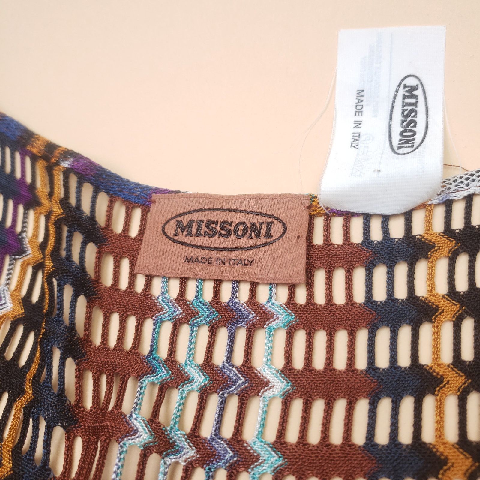 Missoni MISSONI Zig Zag Knit 3-Piece Set Cardigan Maxi Pants Rare Size M / US 6-8 / IT 42-44 - 17 Thumbnail
