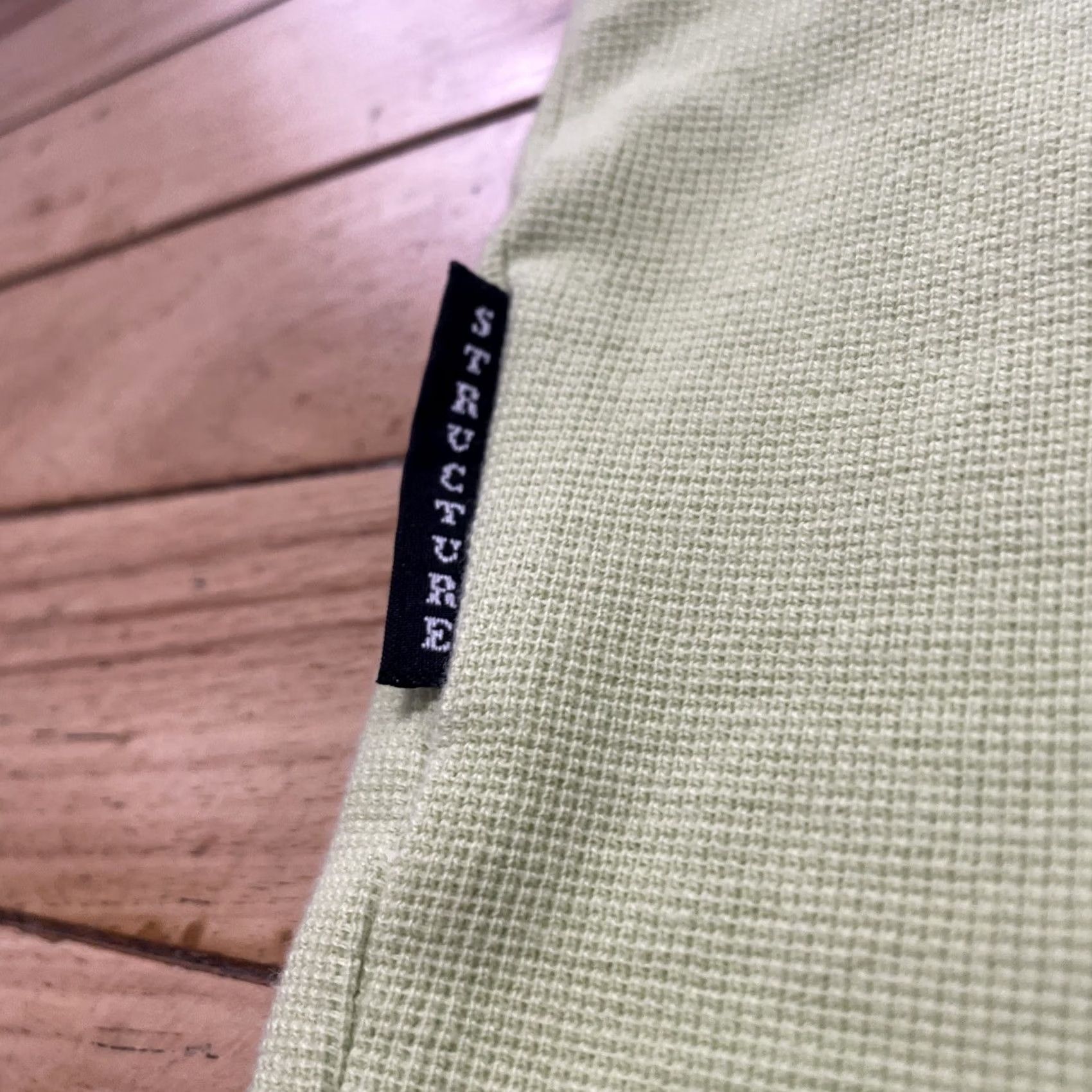 Vintage VINTAGE Structure Polo Shirt Men XL Green 90s Casual Golf Business 6 Buttons Size US XL / EU 56 / 4 - 4 Thumbnail