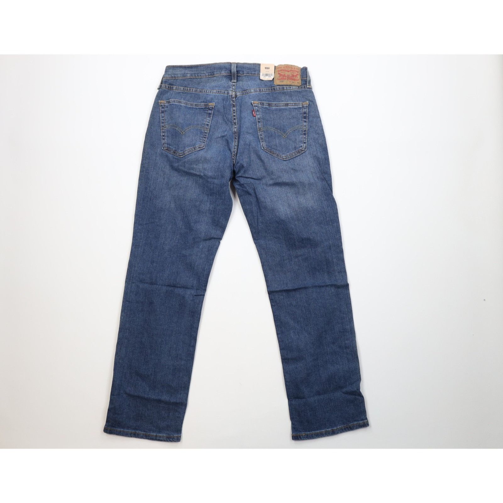 Levi's New Levis 559 Stretch Relaxed Straight Leg Denim Jeans Size US 33 - 9 Thumbnail