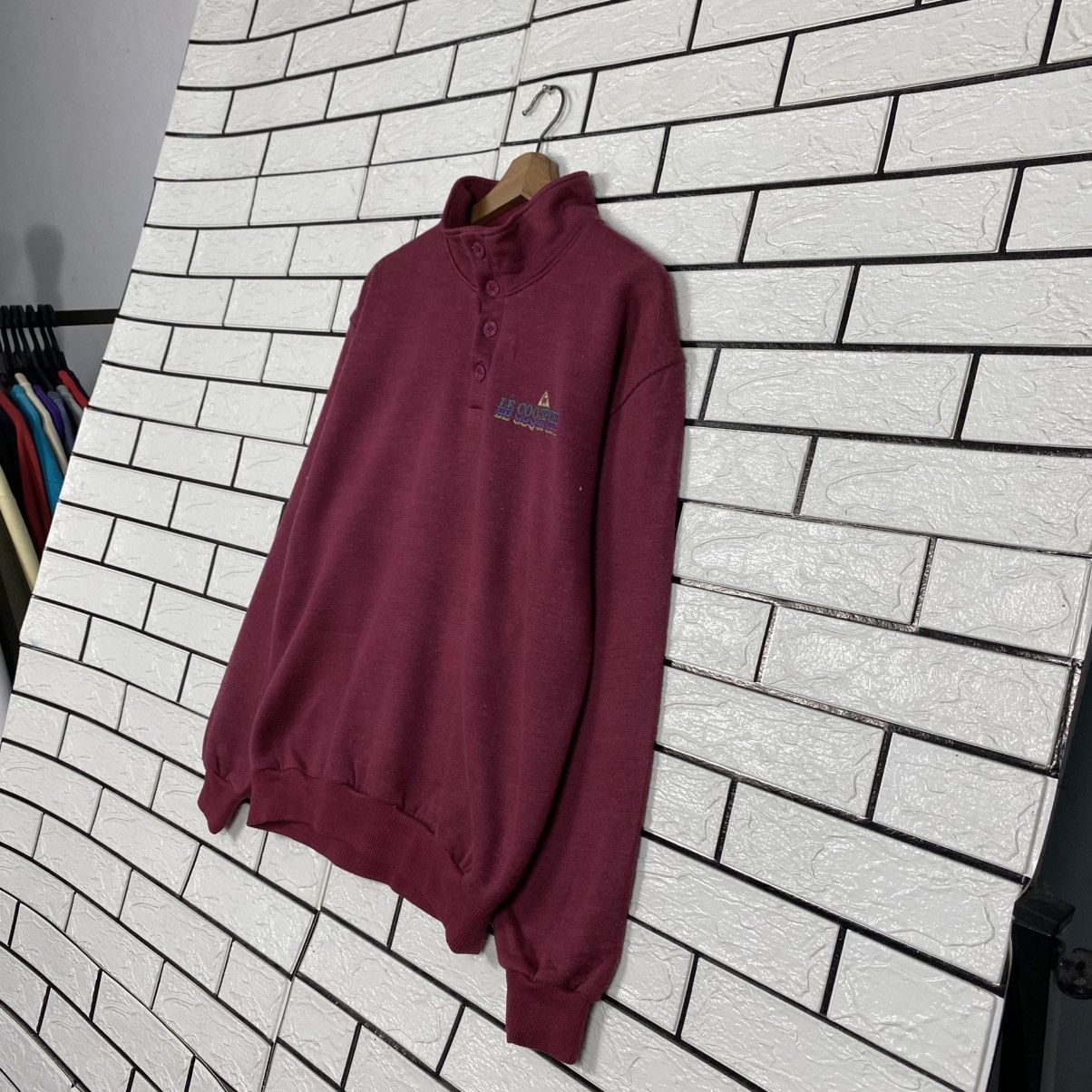 Japanese Brand Vintage Sweatshirt Le Coq Sportif Size US L / EU 52-54 / 3 - 3 Thumbnail