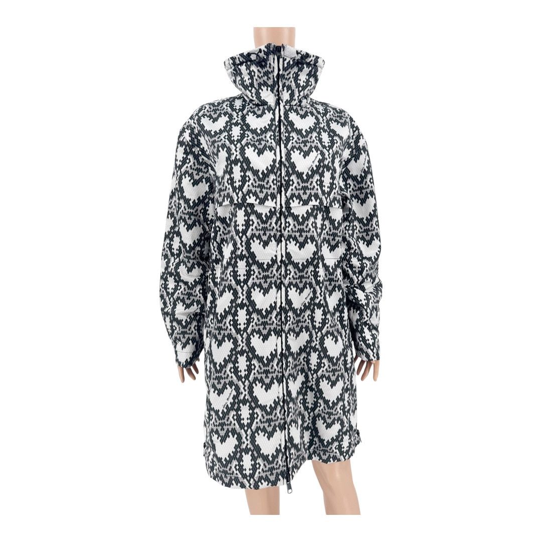 Love Moschino Love Moschino Jacket Python Geometric Hearts Print Coat Size M / US 6-8 / IT 42-44 - 3 Thumbnail