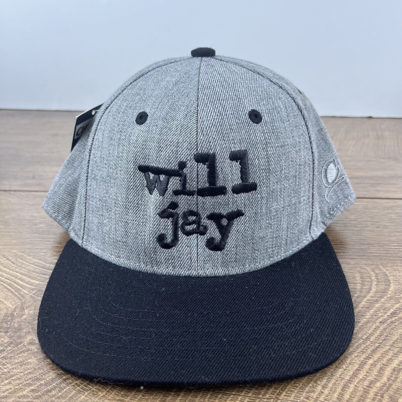 Other Will Jay Snapback Hat Gray Adjustable Hat Adult Fit Gray Hat Size ONE SIZE - 2 Thumbnail