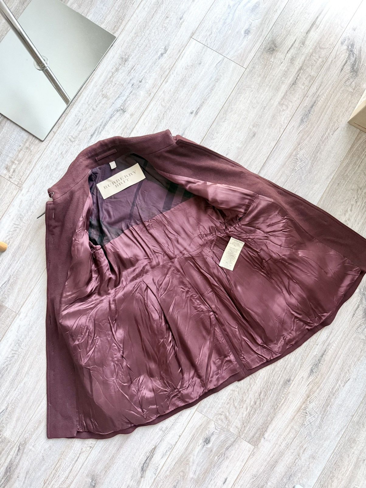 Burberry Burberry Wool Cashmere Military Coat Structured Button Size S / US 4 / IT 40 - 16 Thumbnail