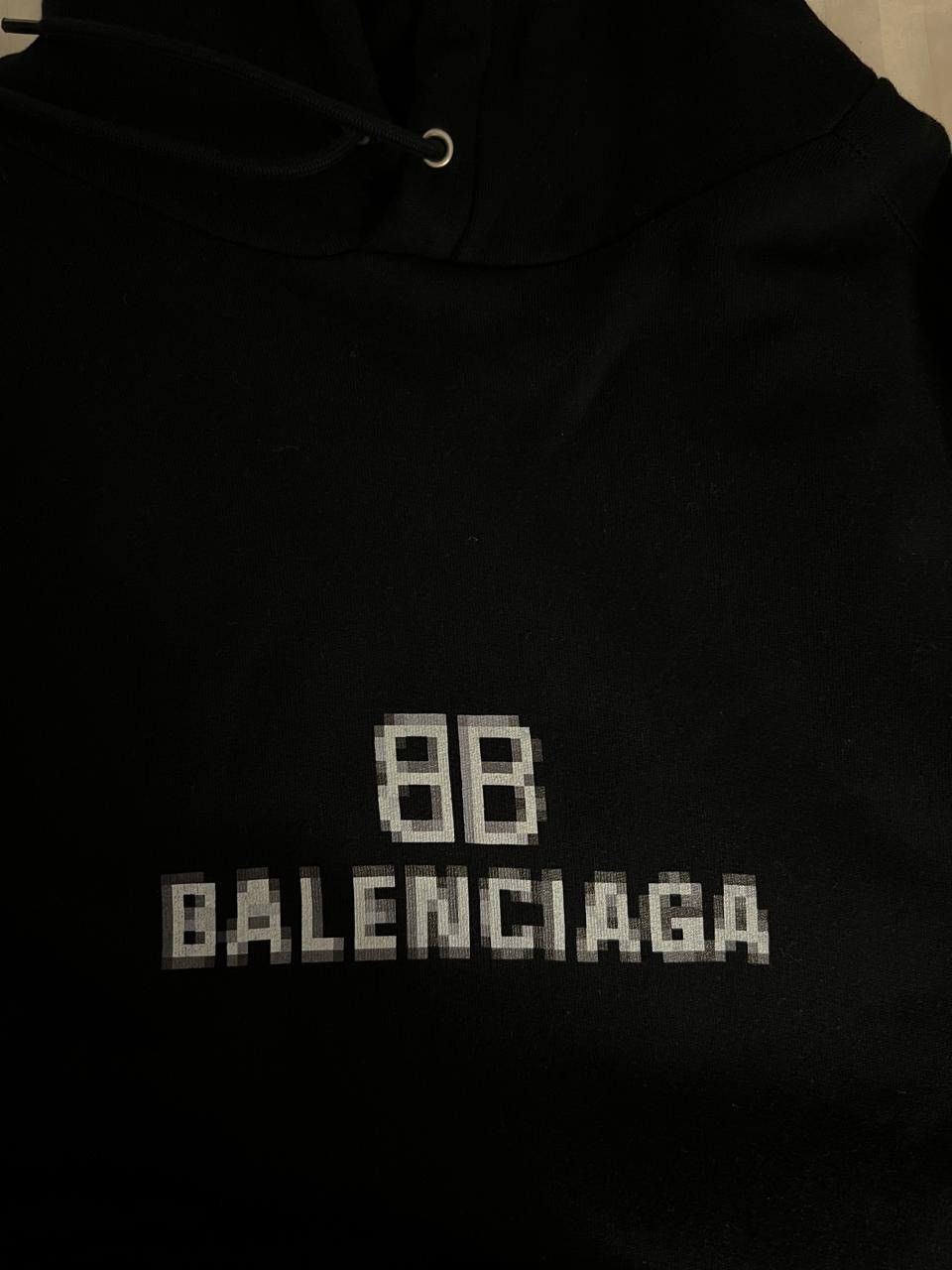Balenciaga Balenciaga pixel hoodie Size US M / EU 48-50 / 2 - 2 Thumbnail