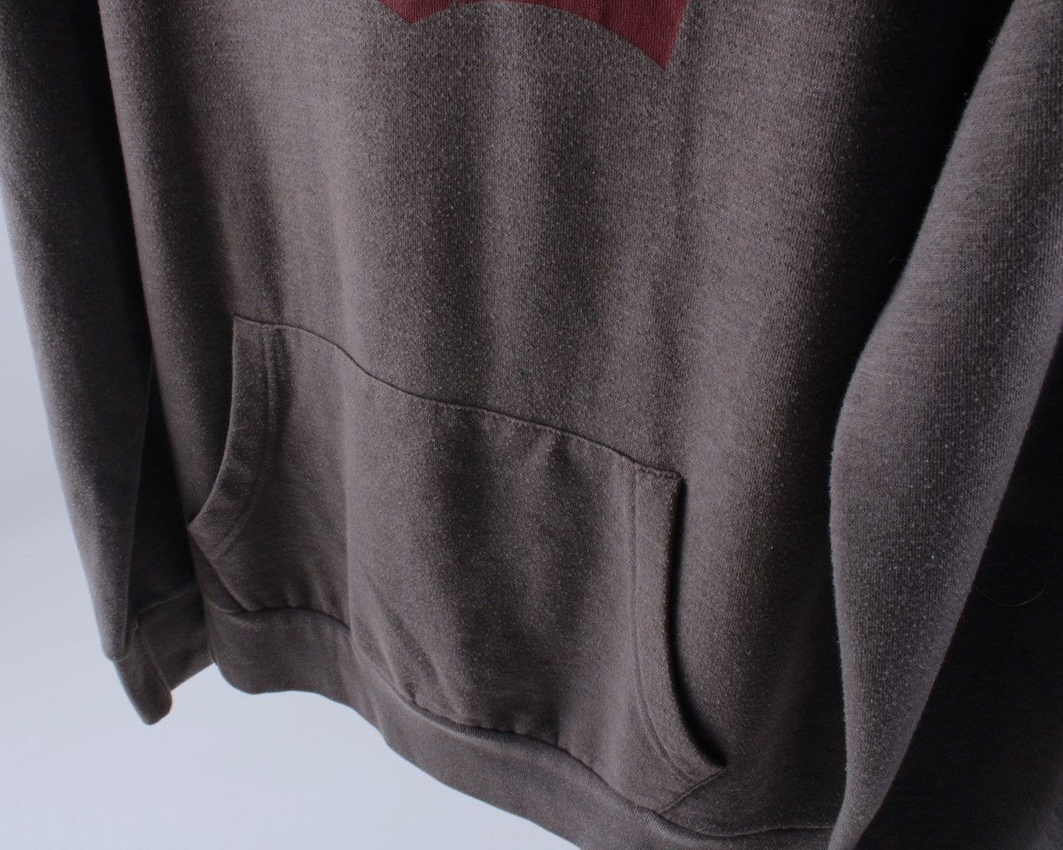 Levi's × Vintage Levis big logo printed cotton polyester blend hoodie size m Size US M / EU 48-50 / 2 - 16 Thumbnail