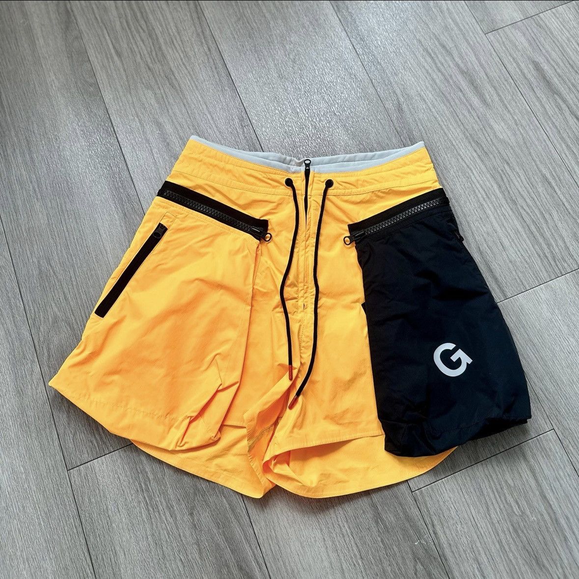 Nike ACG NikeLab ACG NRG Orange Cargo Shorts Size 26" / US 2 / IT 38 - 7 Thumbnail