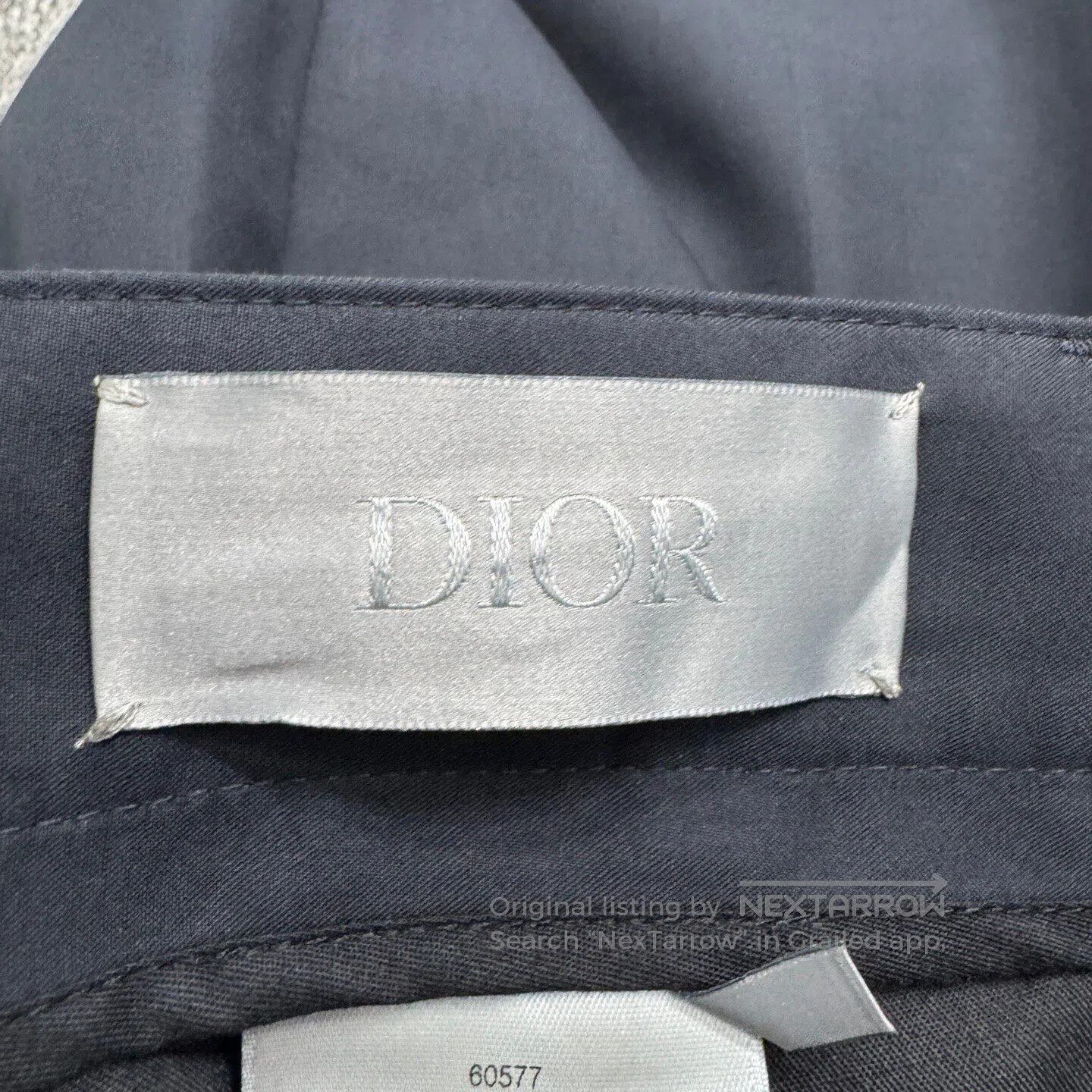 Dior Dior Solid-colored casual pants| Size US 28 / EU 44 - 3 Thumbnail