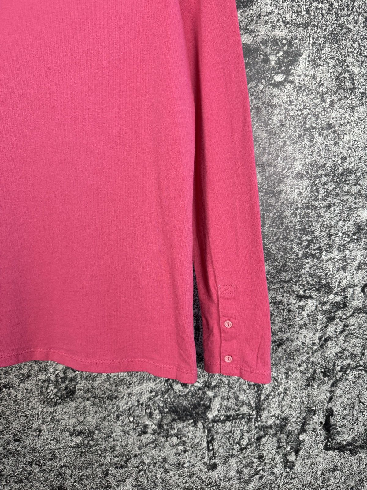 Musto Women’s Musto Long Sleeve Polo Shirt Pink Cotton Size 10 Size M / US 6-8 / IT 42-44 - 14 Thumbnail