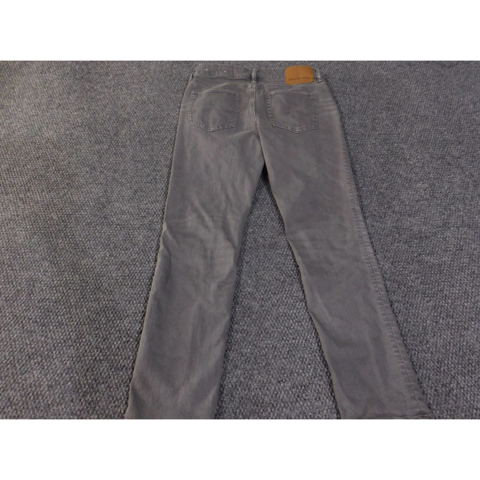 Vintage American Eagle Jeans 30x30 Gray Slim Next Level Flex Stretch Denim Casual Mens Size US 30 / EU 46 - 7 Thumbnail