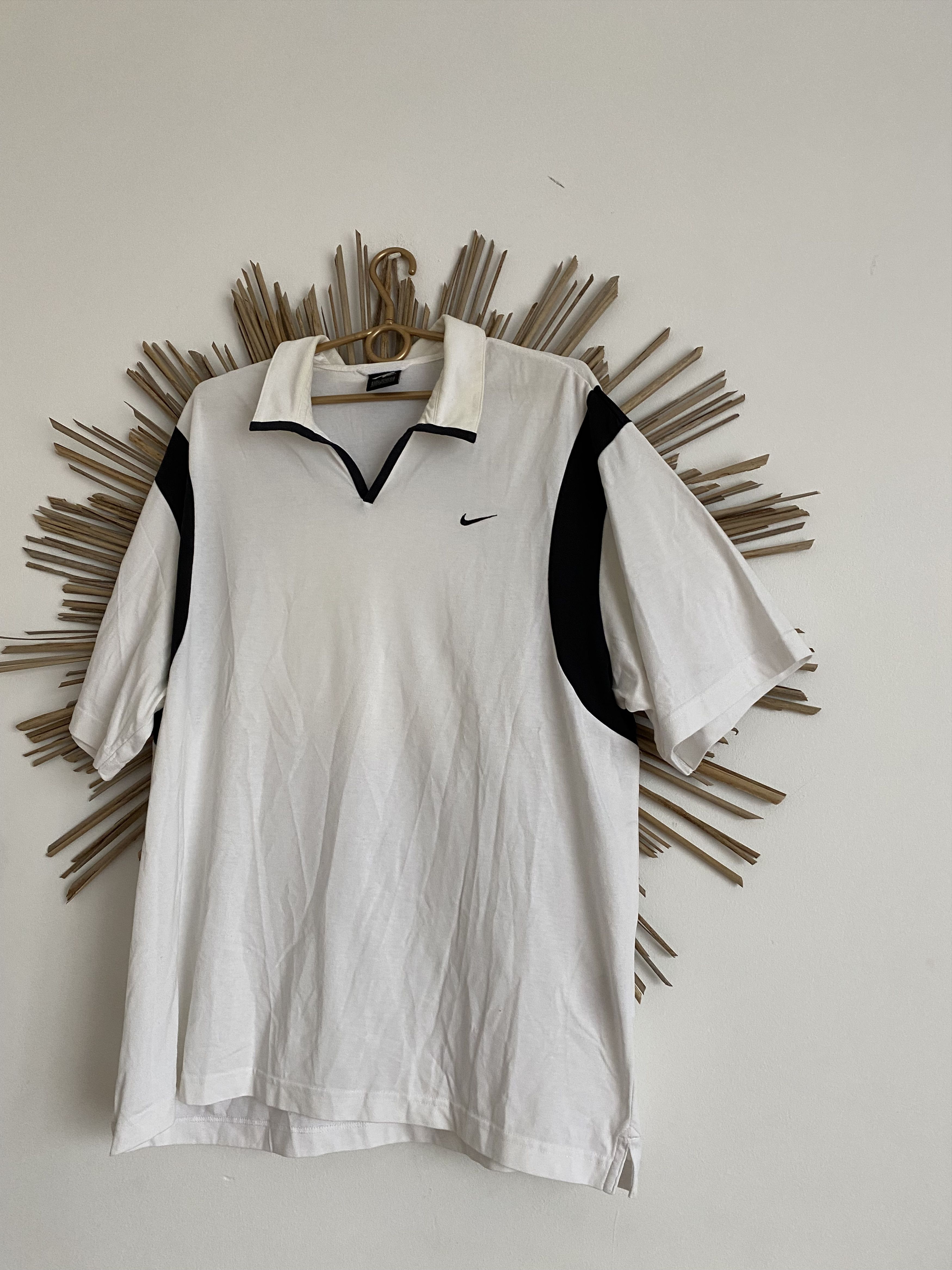 Nike Nike Andre Aggasi tennis polo t-shirt jersey Size US L / EU 52-54 / 3 - 2 Thumbnail