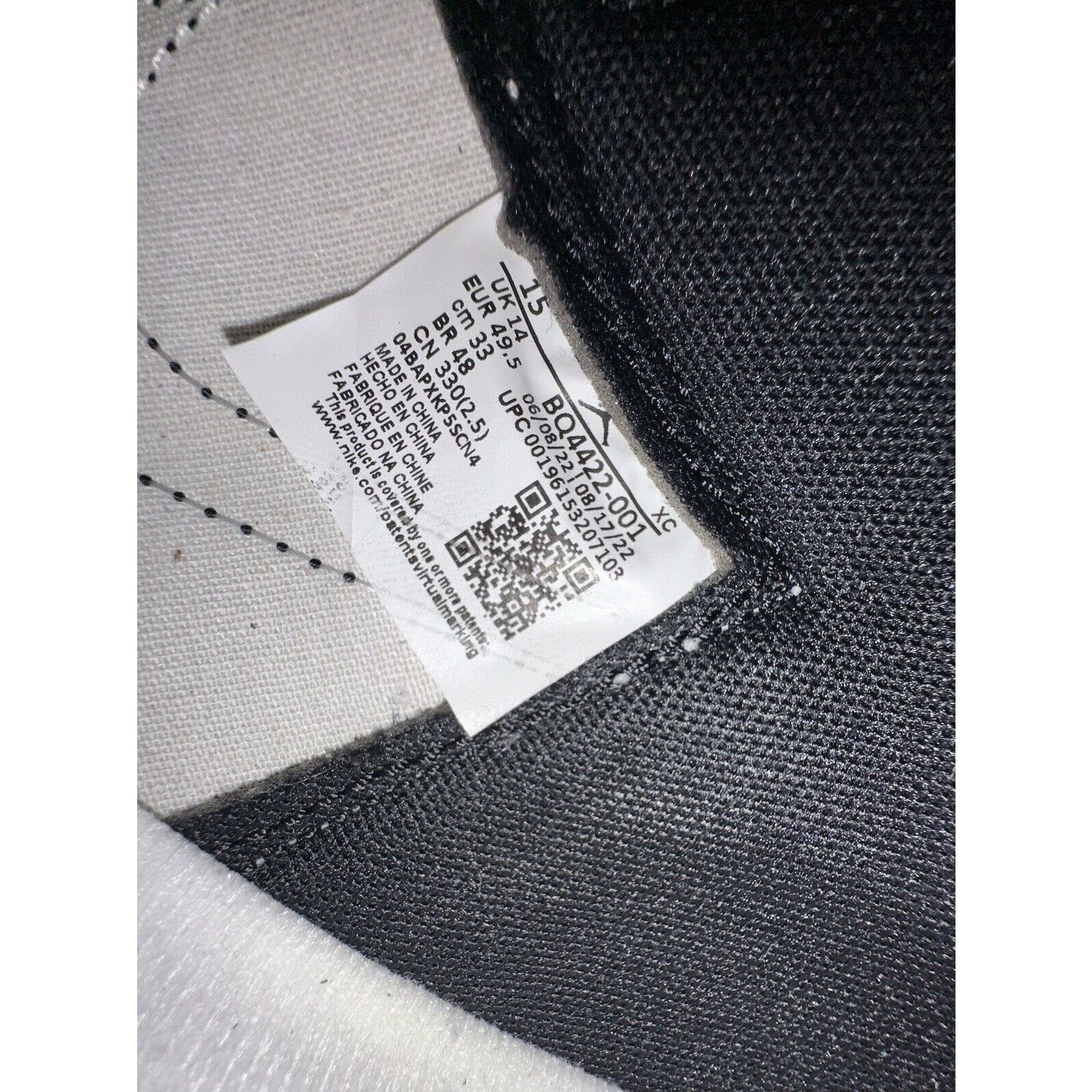 Nike Size 15 - Air Jordan 1 HI 85 OG 'Black White' BQ4422-001 Size US 15 / EU 48 - 8 Thumbnail