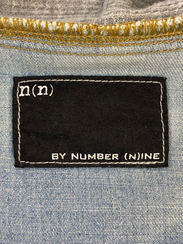 Number (N)ine 3/4 Sleeve Hooded Button Up Shirt Size US M / EU 48-50 / 2 - 3 Thumbnail