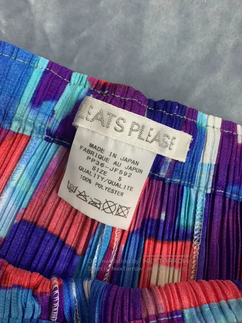 Issey Miyake Issey Miyake size:5 Blue Pants Size 31" - 2 Thumbnail