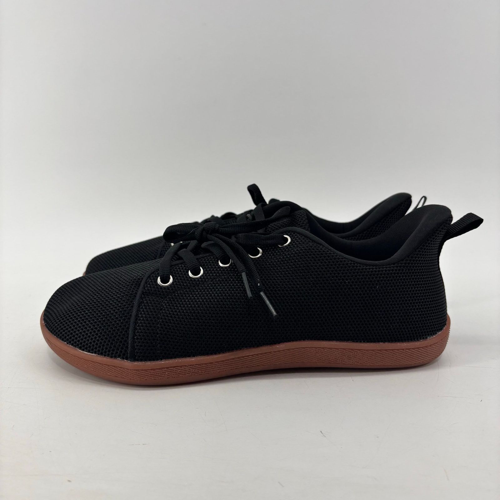 Other Buhcfbo Men’s Size 7 Black Comfort Lace Up Sneakers Comfort Size US 7 / EU 40 - 1 Thumbnail