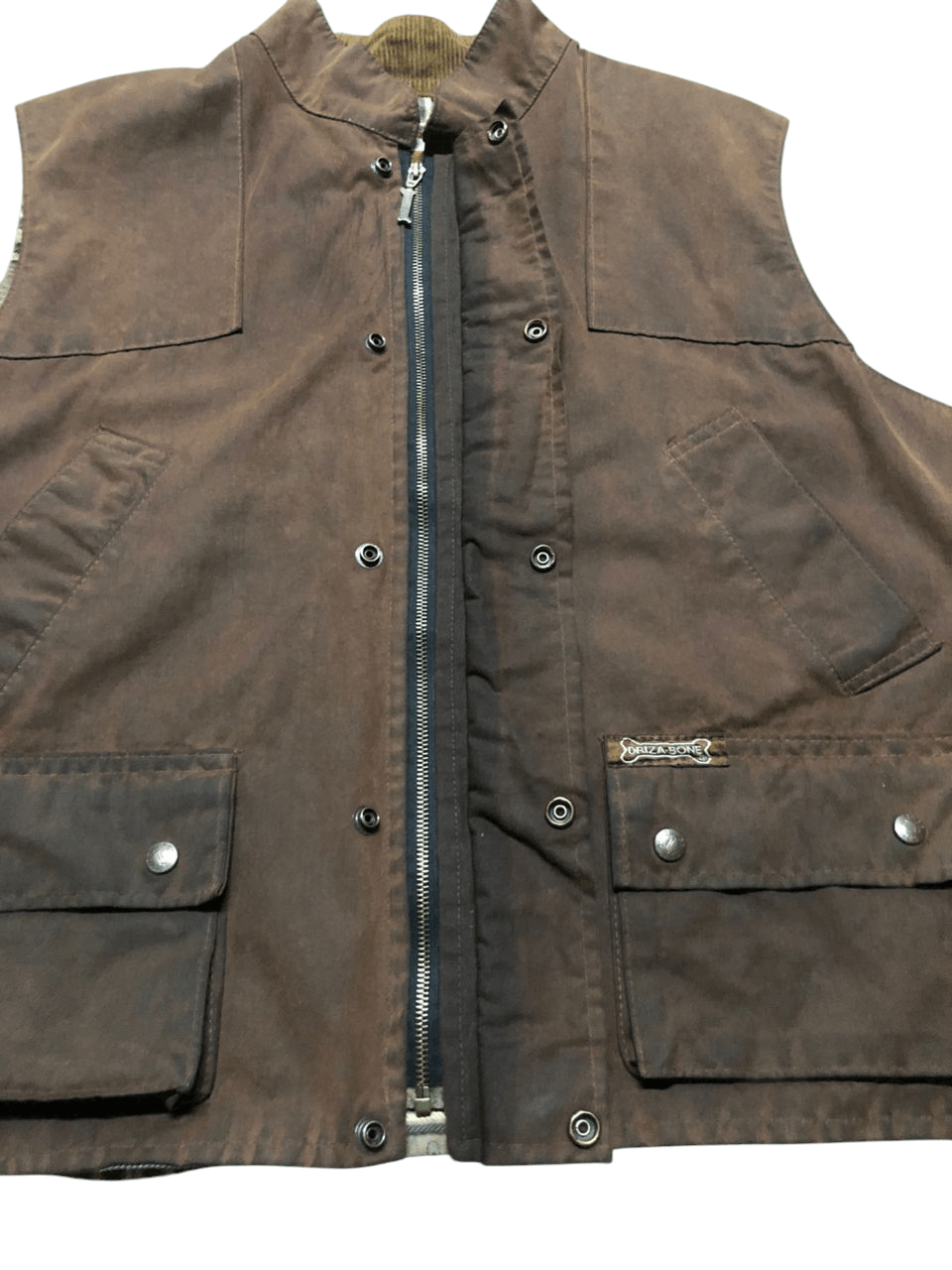 Sports Specialties Driza Bone Brown Wax Vest Riding Vest Jacket Size US L / EU 52-54 / 3 - 4 Thumbnail