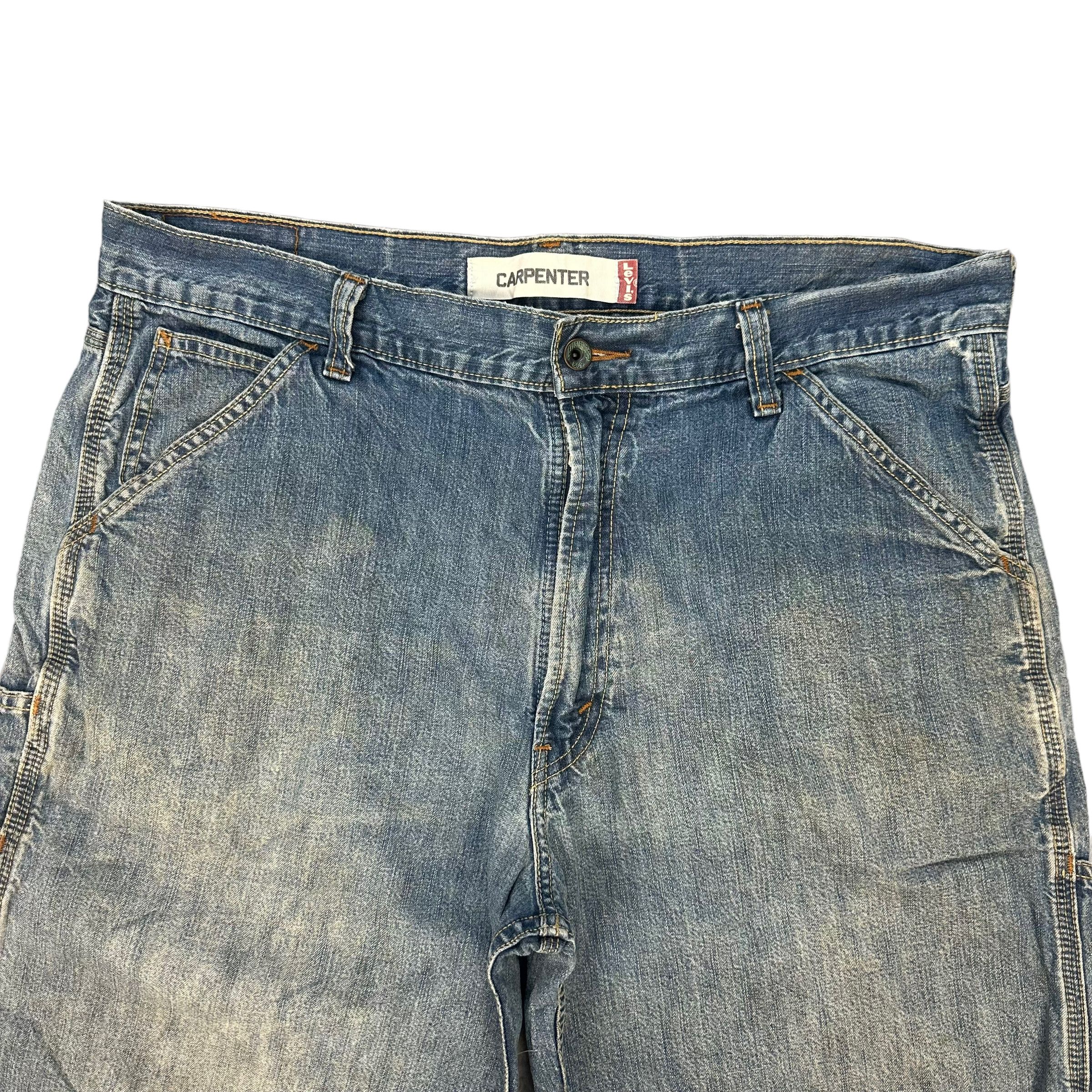 Levi's LEVIS CARPENTER DENIM SHORTS PANT #8404-007 Size US 36 / EU 52 - 3 Thumbnail