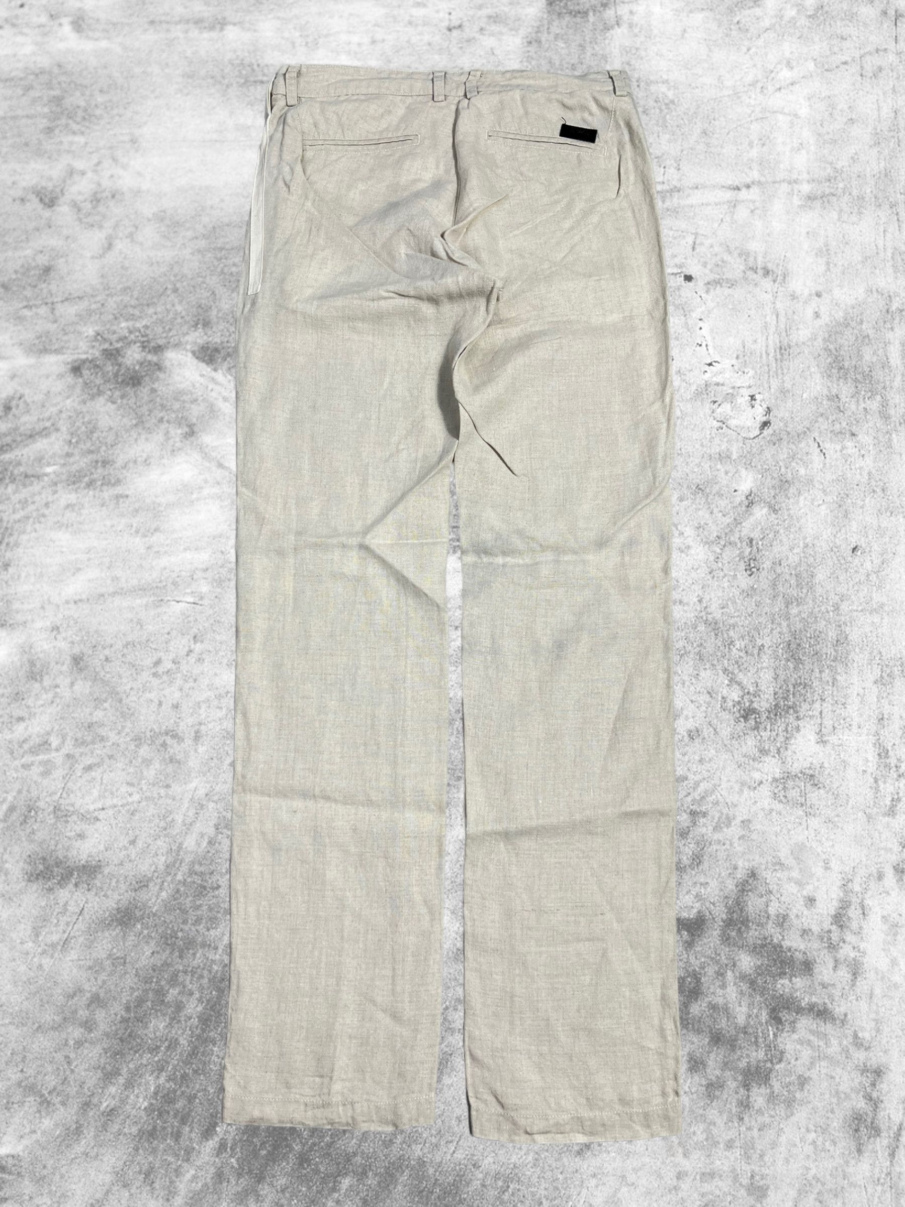 Giorgio Armani Giorgio Armani Hemp Pant GTMPT253 Size US 31 - 1 Thumbnail