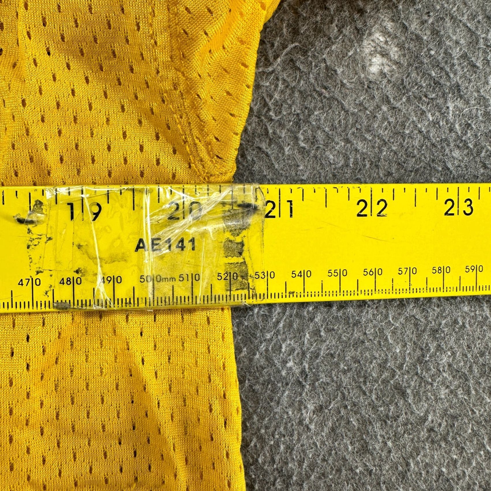 Vintage VINTAGE Russell Football Jersey Mens XL Yellow Red McDonalds All American 70s Crew Neck Short Sleeve Logo USA Size US XL / EU 56 / 4 - 7 Thumbnail