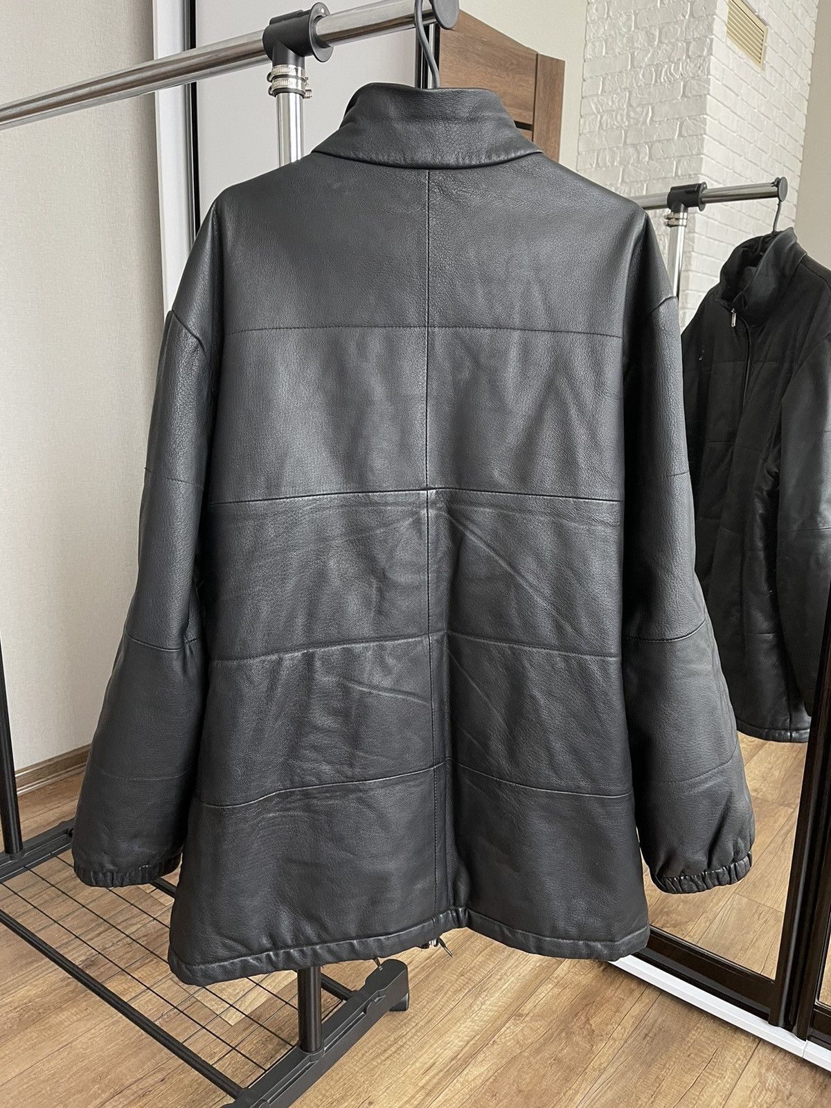 Vintage Yohji Yamamoto Y’s Vintage Leather Jacket Japan 90s Archive Size US L / EU 52-54 / 3 - 4 Thumbnail
