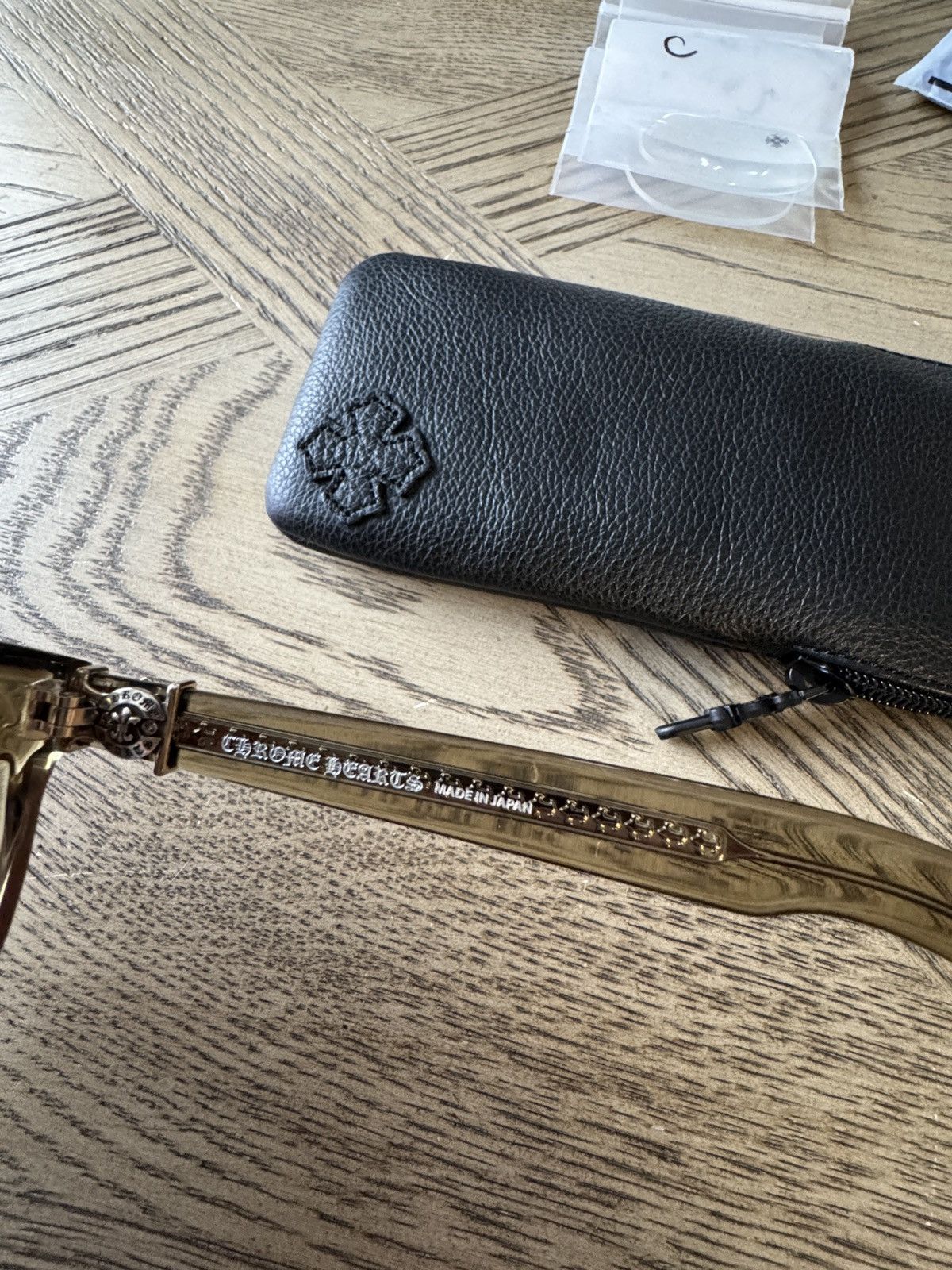 Chrome Hearts Chrome Hearts “See You In Tea” Olive Glasses Size ONE SIZE - 3 Thumbnail