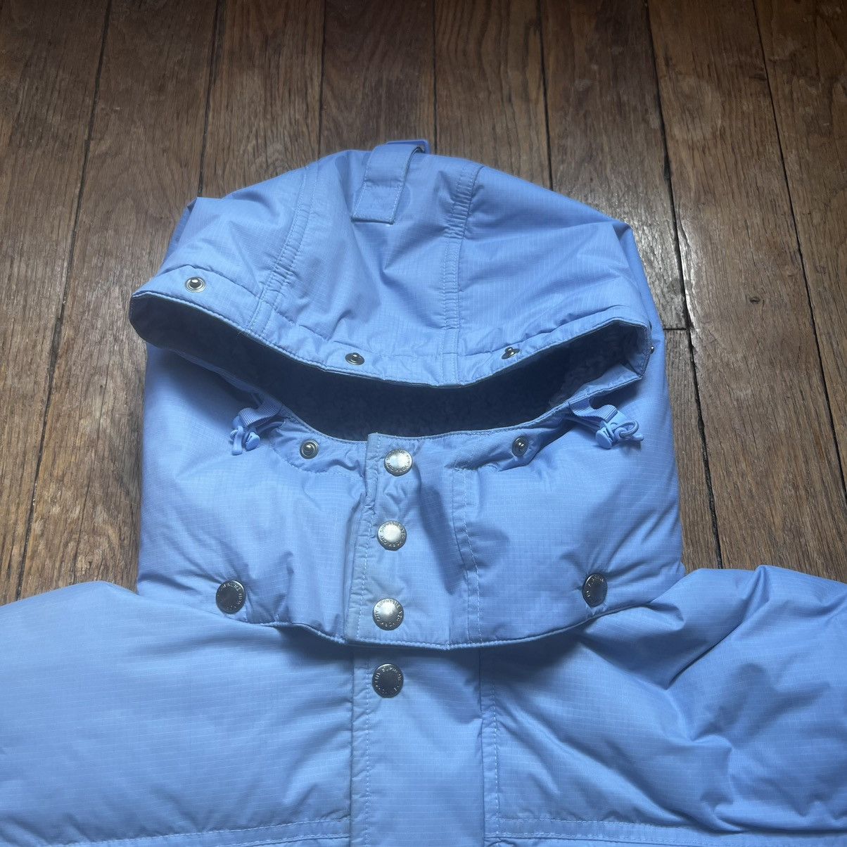 Supreme Supreme Facemask Fill-700 Down Puffer Jacket Light Blue M Size US M / EU 48-50 / 2 - 12 Thumbnail