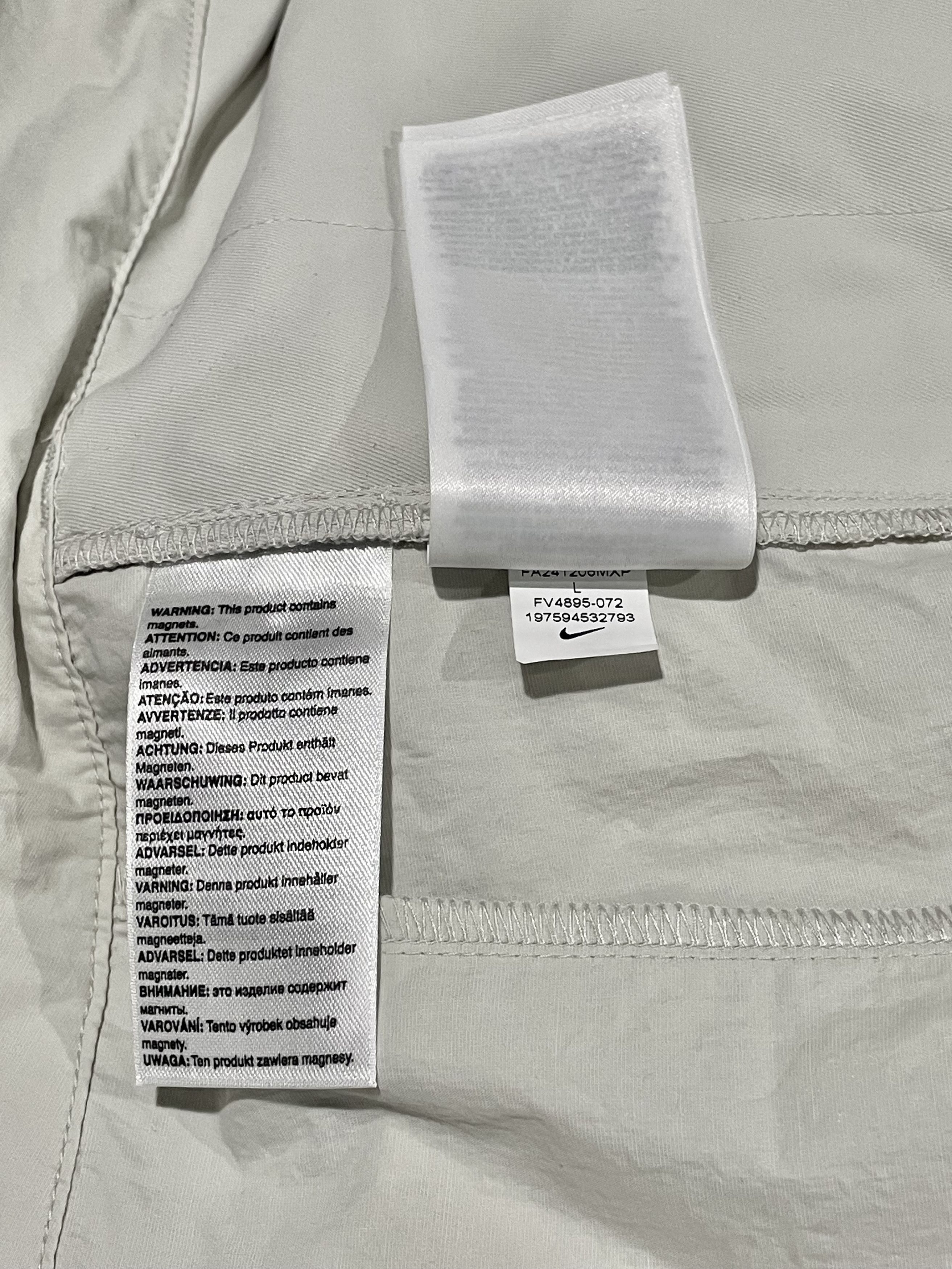 Nike Nike ISPA Modular Pocket Shorts Light Bone Size US 34 / EU 50 - 7 Thumbnail