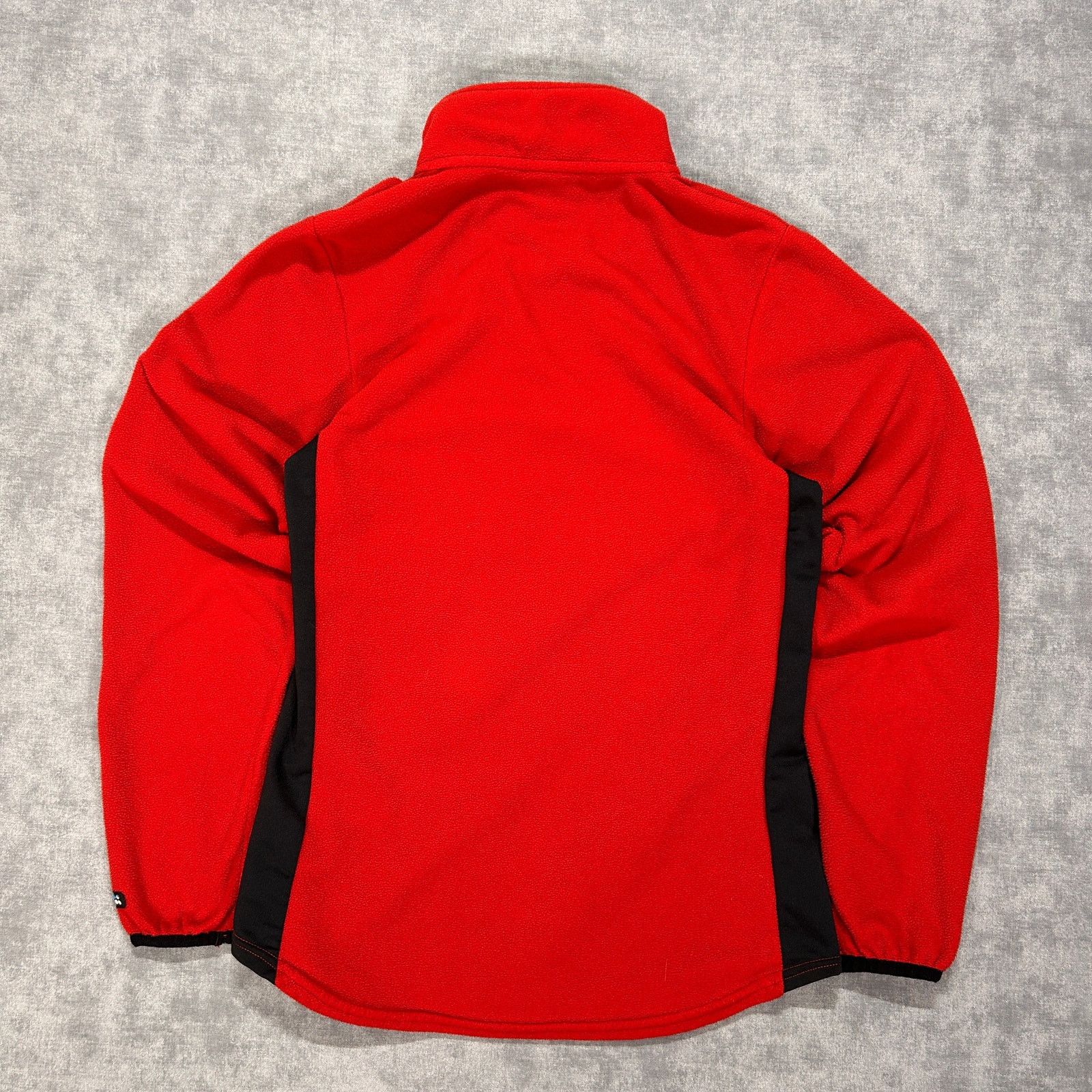 Nike VTG 90s Nike red fleece quarter zip active pullover wms S Size S / US 4 / IT 40 - 2 Thumbnail