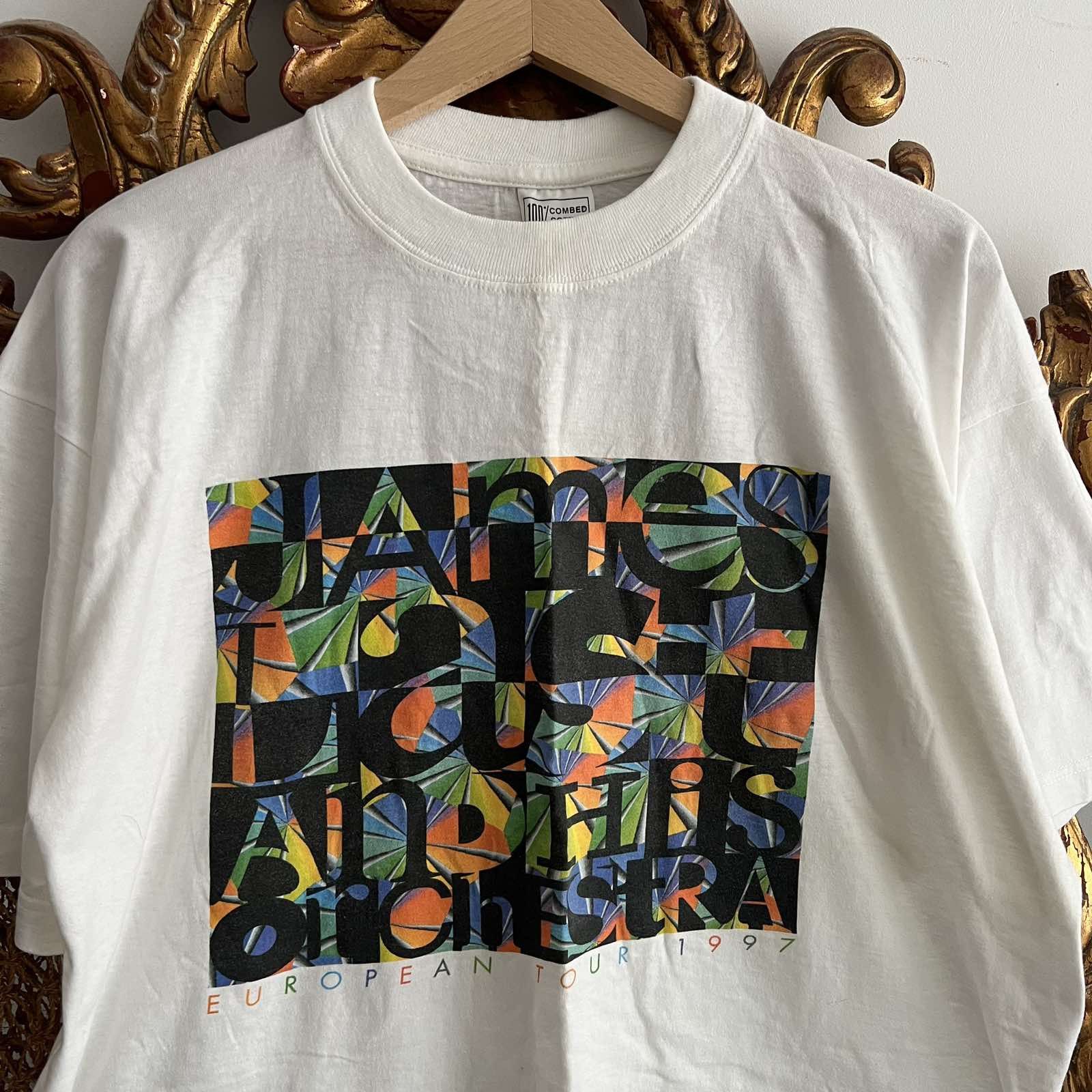 Vintage Vintage 90s james band tees brit pop Sz L Size US L / EU 52-54 / 3 - 4 Thumbnail