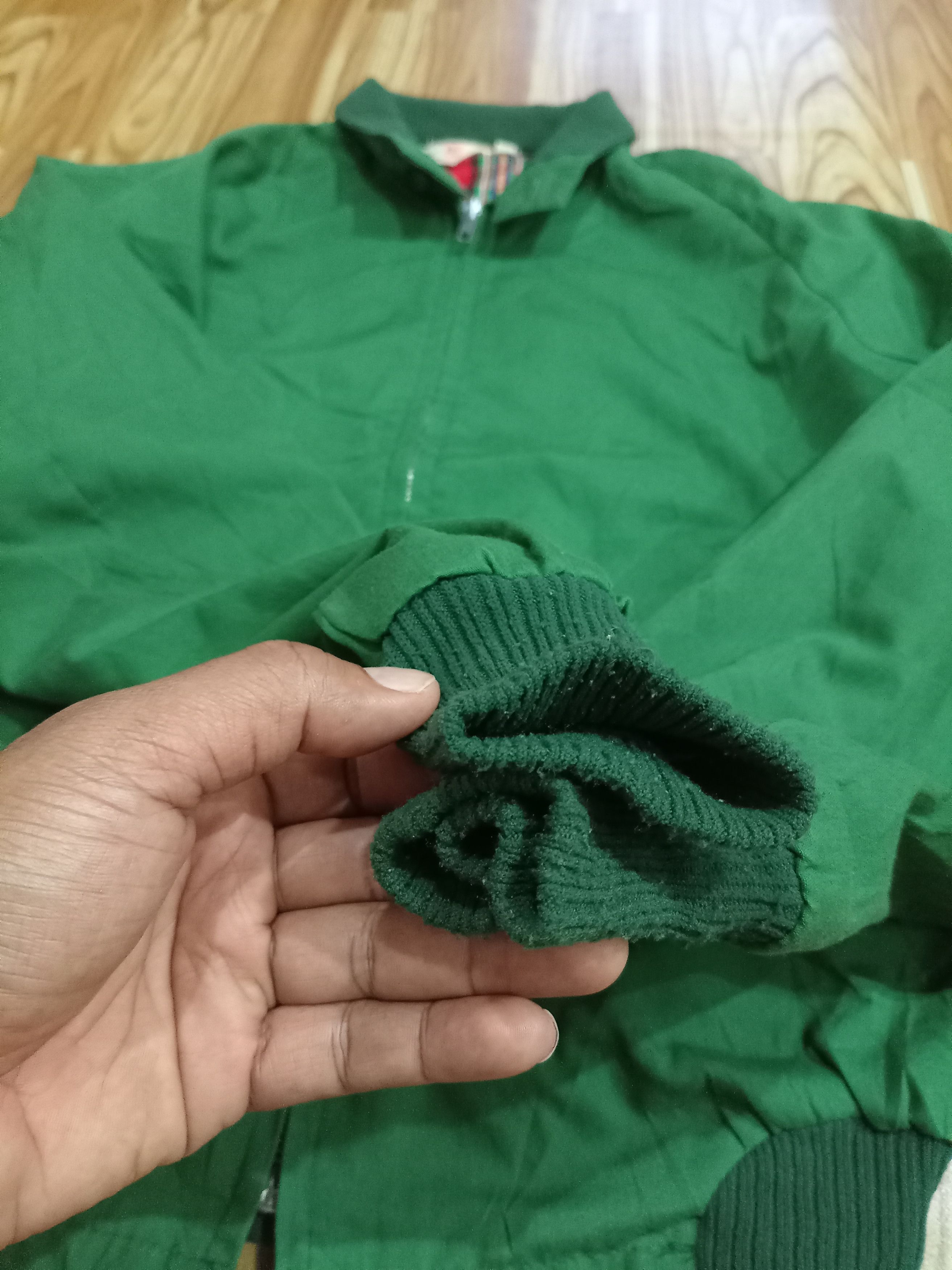 Vintage Vintage 70’s Sir Jac green Full Zip Light Work Jacket Size US M / EU 48-50 / 2 - 5 Thumbnail
