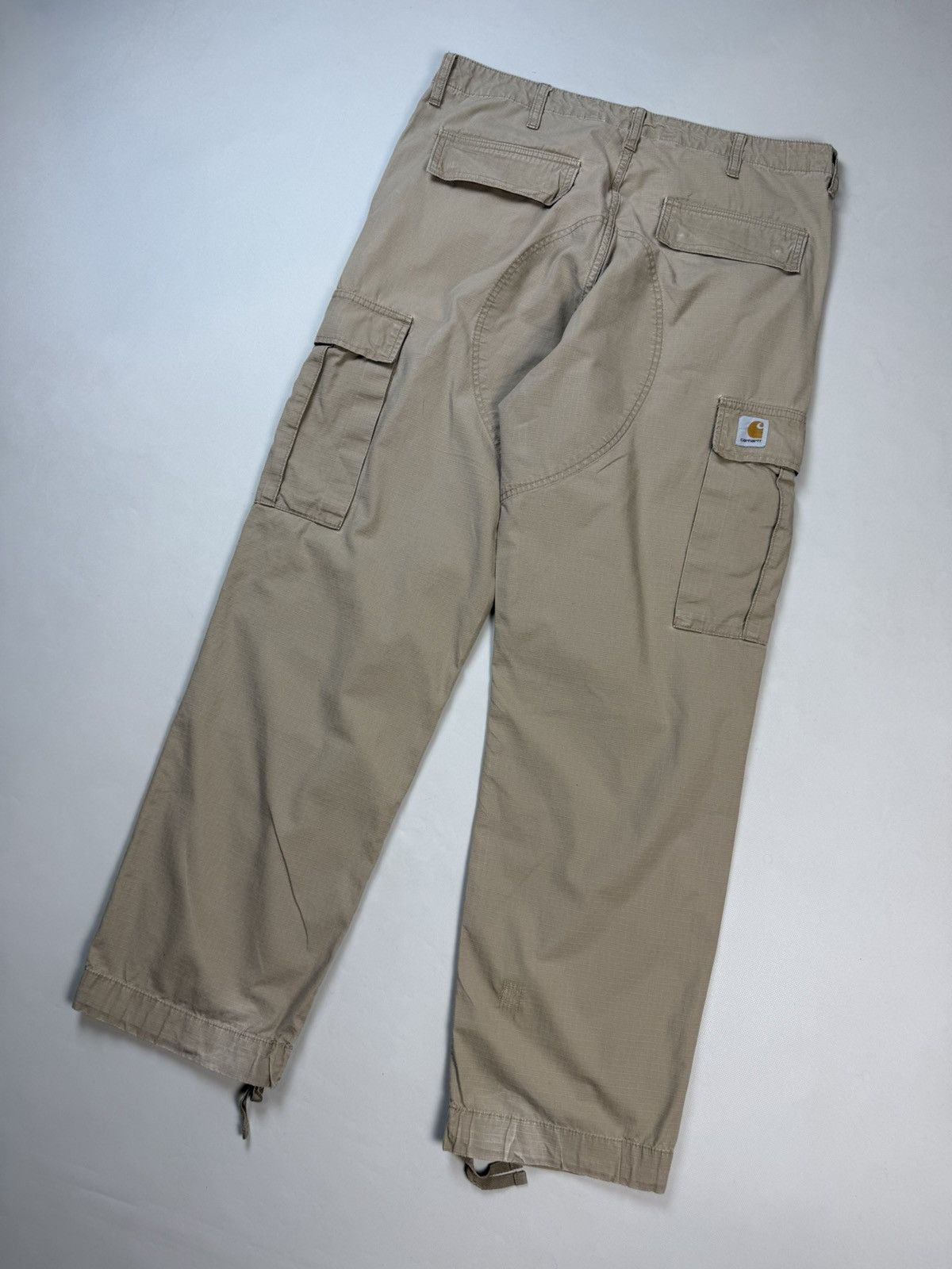 Carhartt Carhartt WIP Men’s Regular Distressed Cargo Pants Trousers Size US 34 / EU 50 - 4 Thumbnail