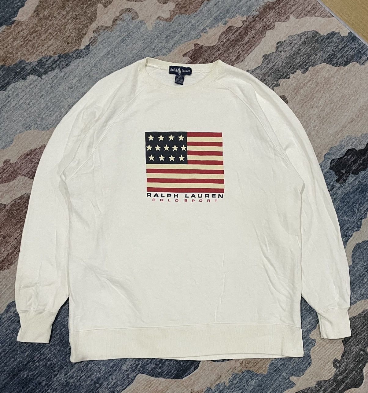 Ralph Lauren VTG 90s Ralph Lauren Distressed Sweaters Size US L / EU 52-54 / 3 - 5 Thumbnail