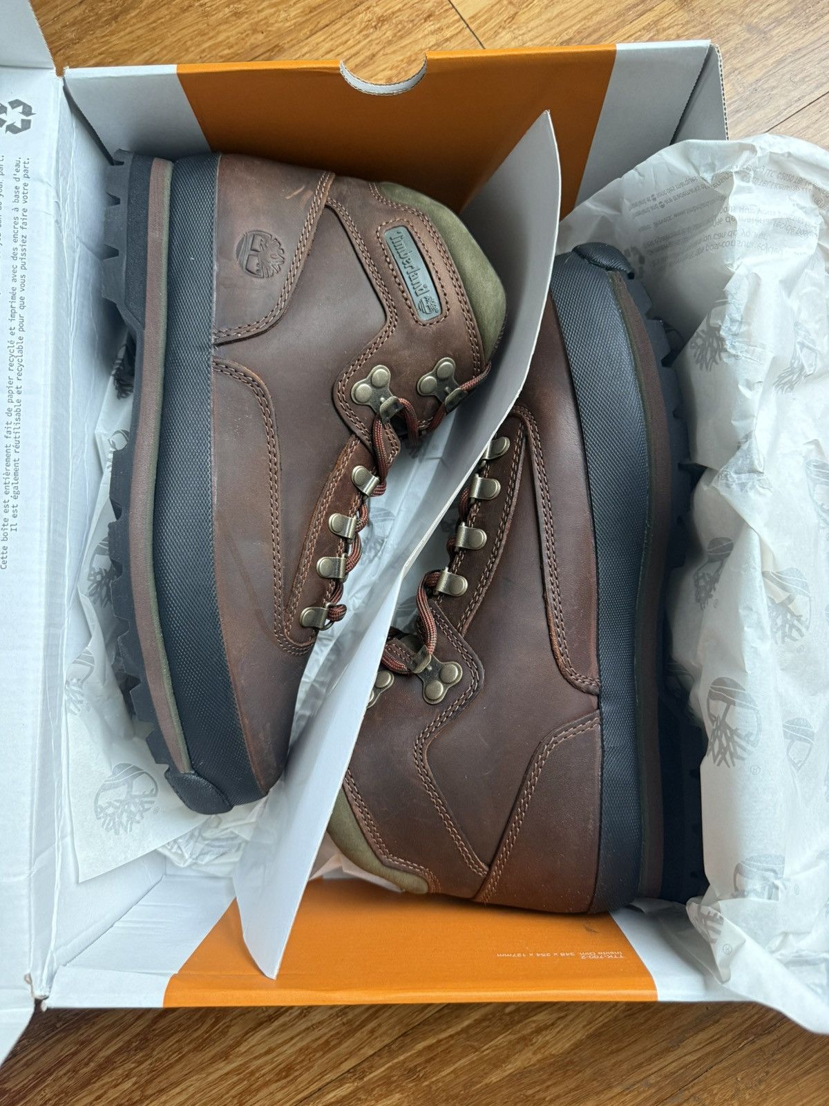 TIMBERLAND MEN\'S 12 EURO SPRINT HIKER MID NUBUCK WHEAT A67FB231 Timberland TIMBERLAND MEN main image 2