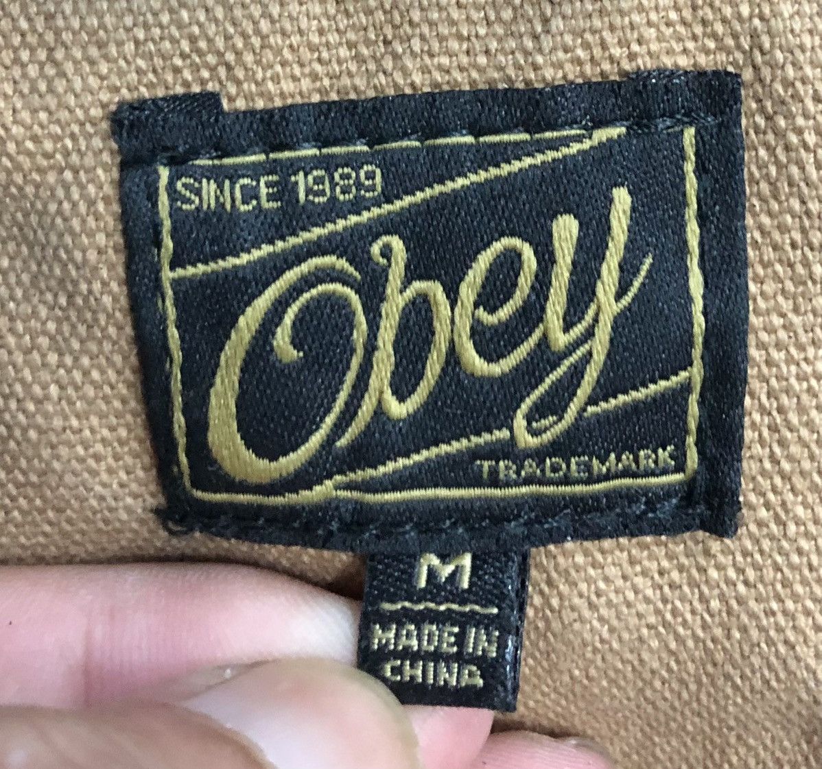 Obey Vintage Obey Jacket With Hood Size US M / EU 48-50 / 2 - 14 Thumbnail
